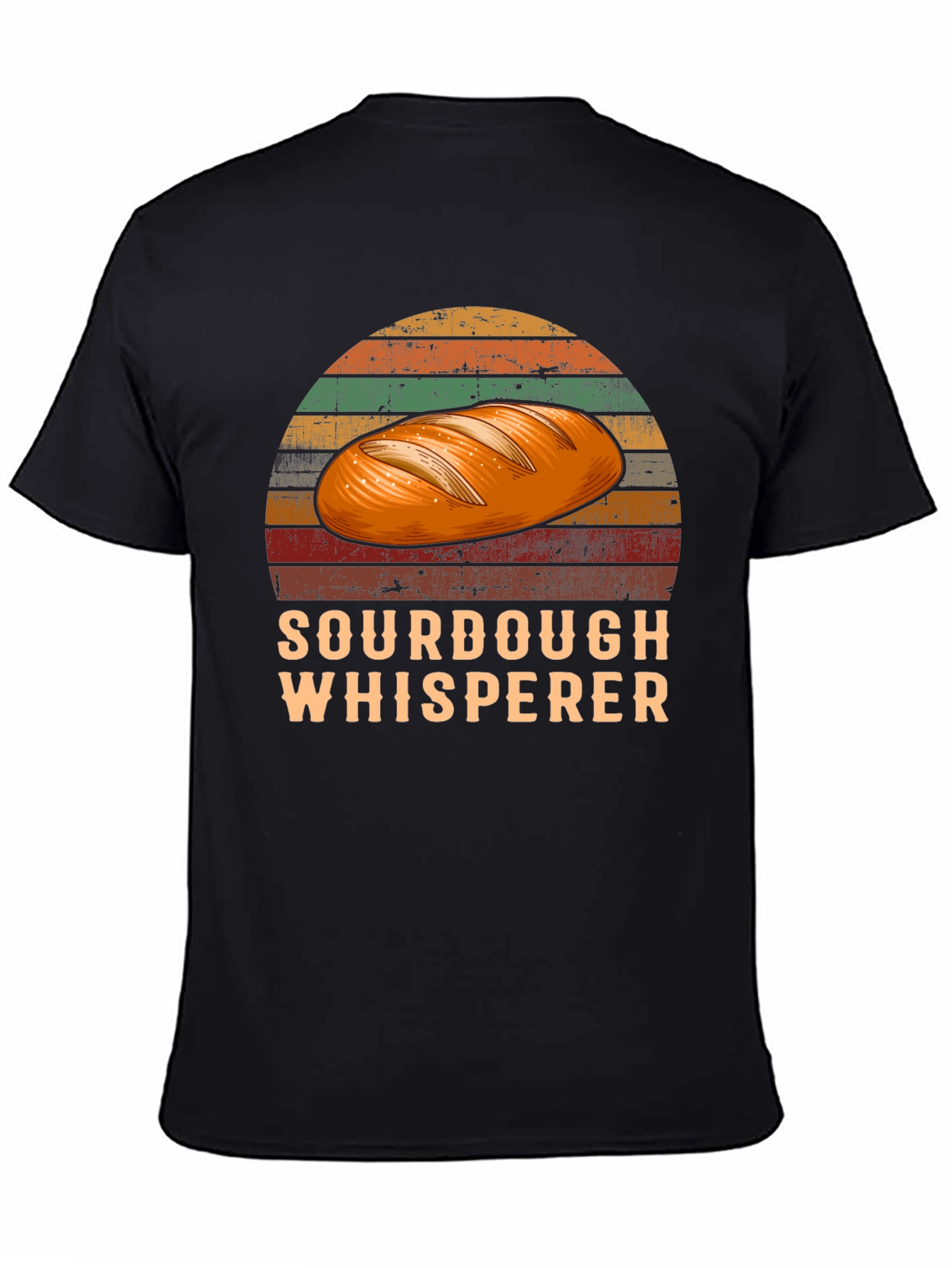 Sourdough Whisperer Retro Graphic T-Shirt