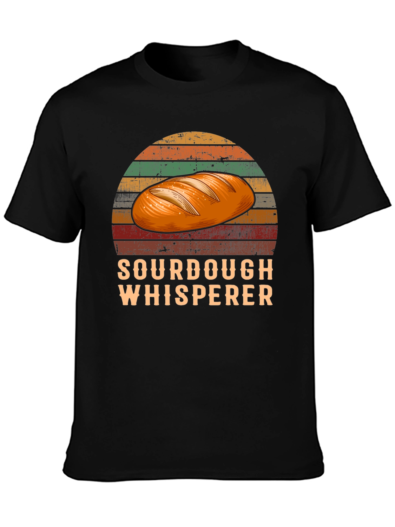 Sourdough Whisperer Retro Graphic T-Shirt