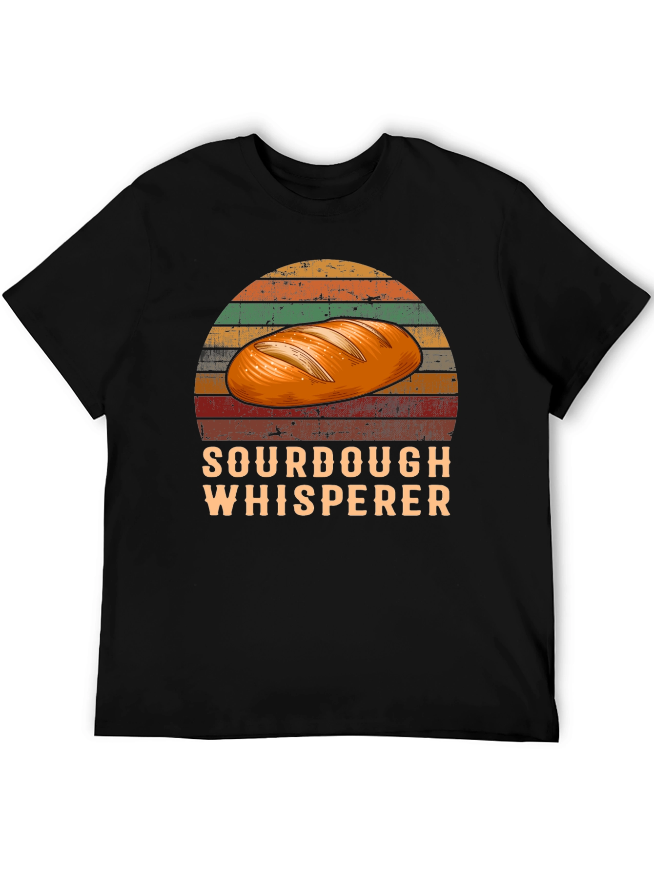 Sourdough Whisperer Retro Graphic T-Shirt