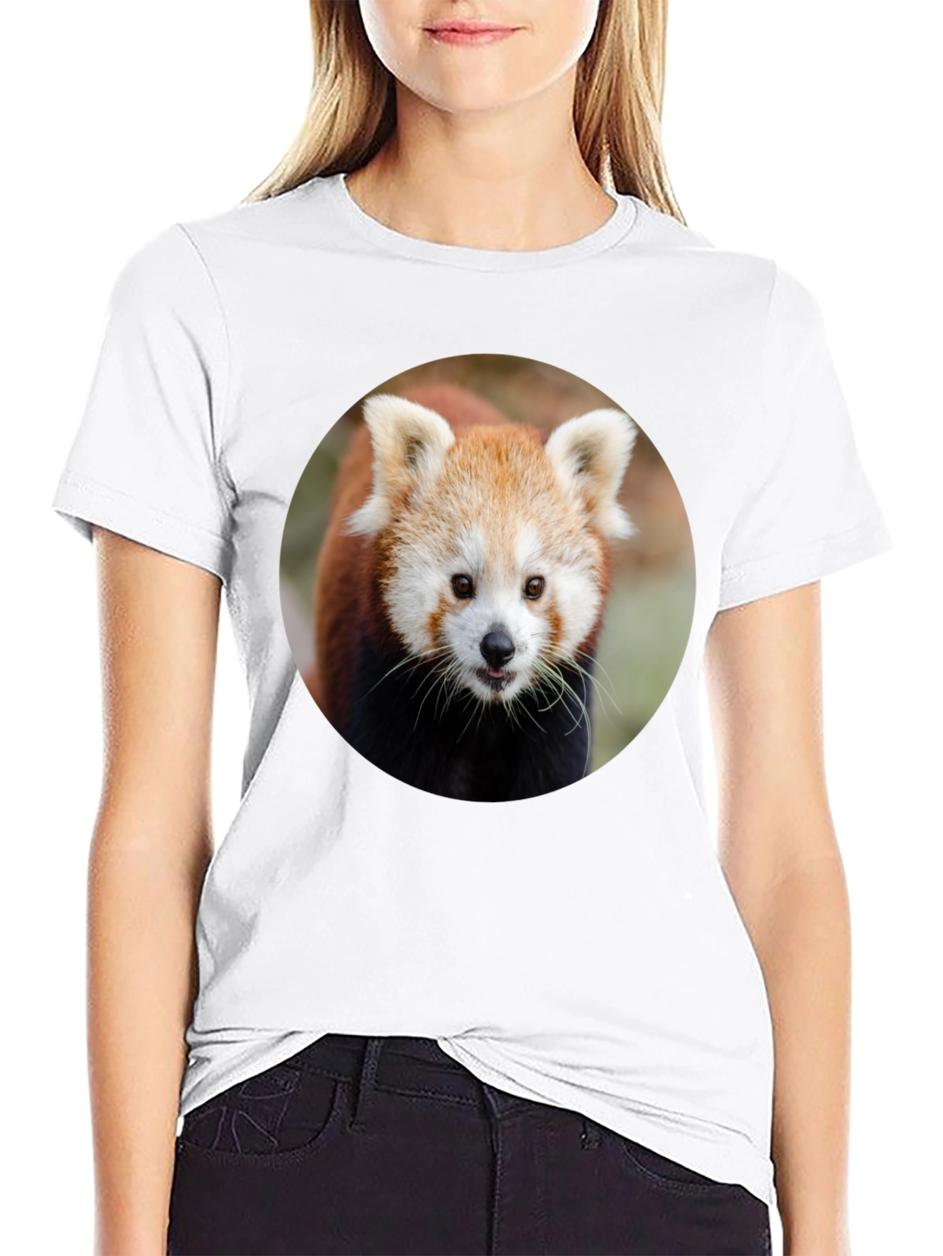 Red Panda Graphic Tee - Stylish Animal Lover T-Shirt