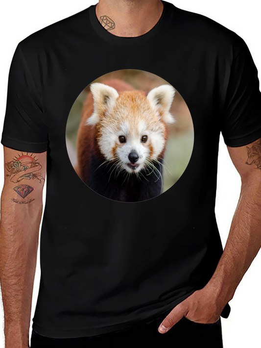 Red Panda Graphic Tee - Stylish Animal Lover T-Shirt