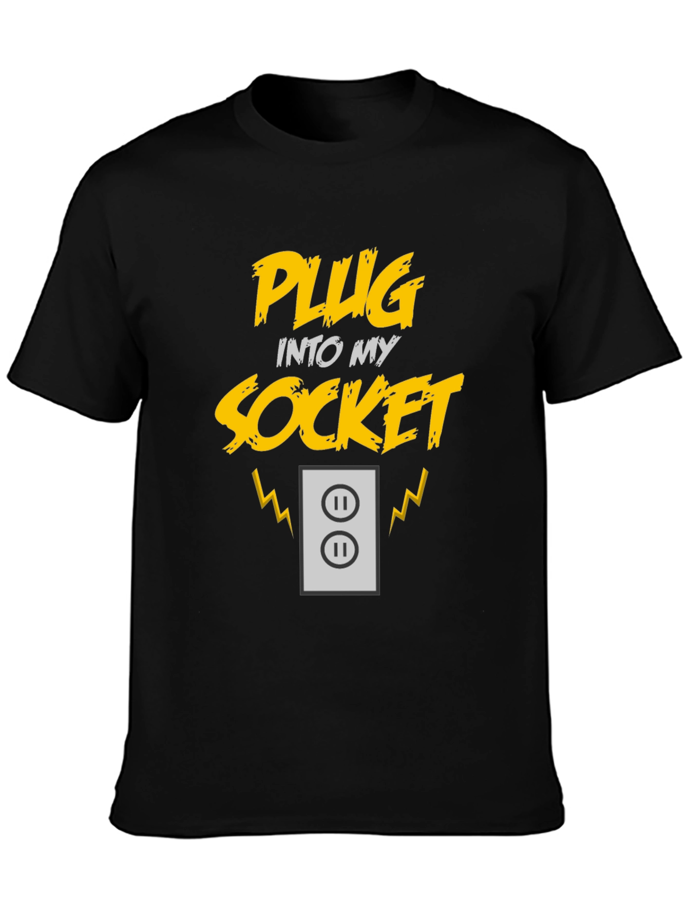 Plug Into My Socket Graphic T-Shirt