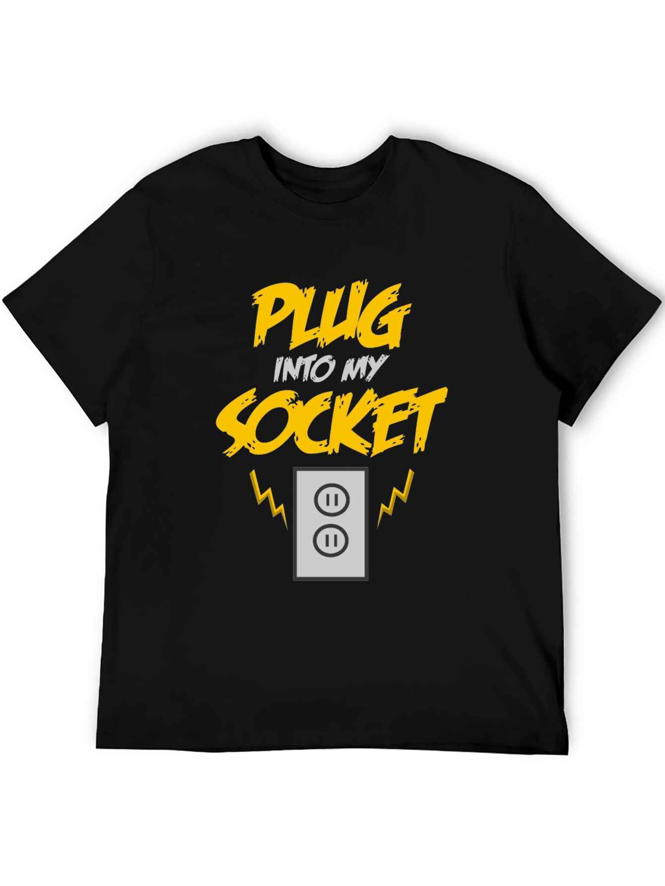 Plug Into My Socket Graphic T-Shirt