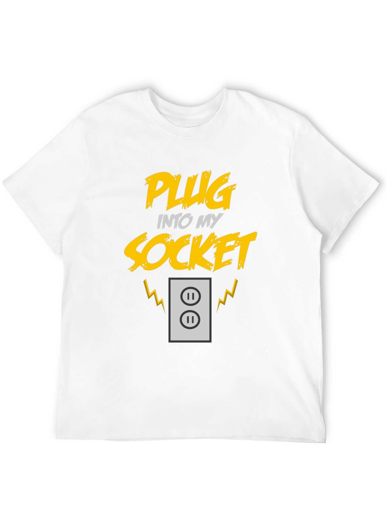 Plug Into My Socket Graphic T-Shirt