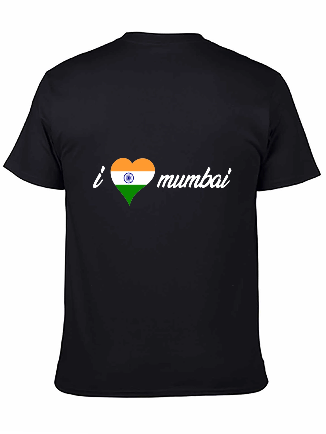 I Heart Mumbai Black T-Shirt