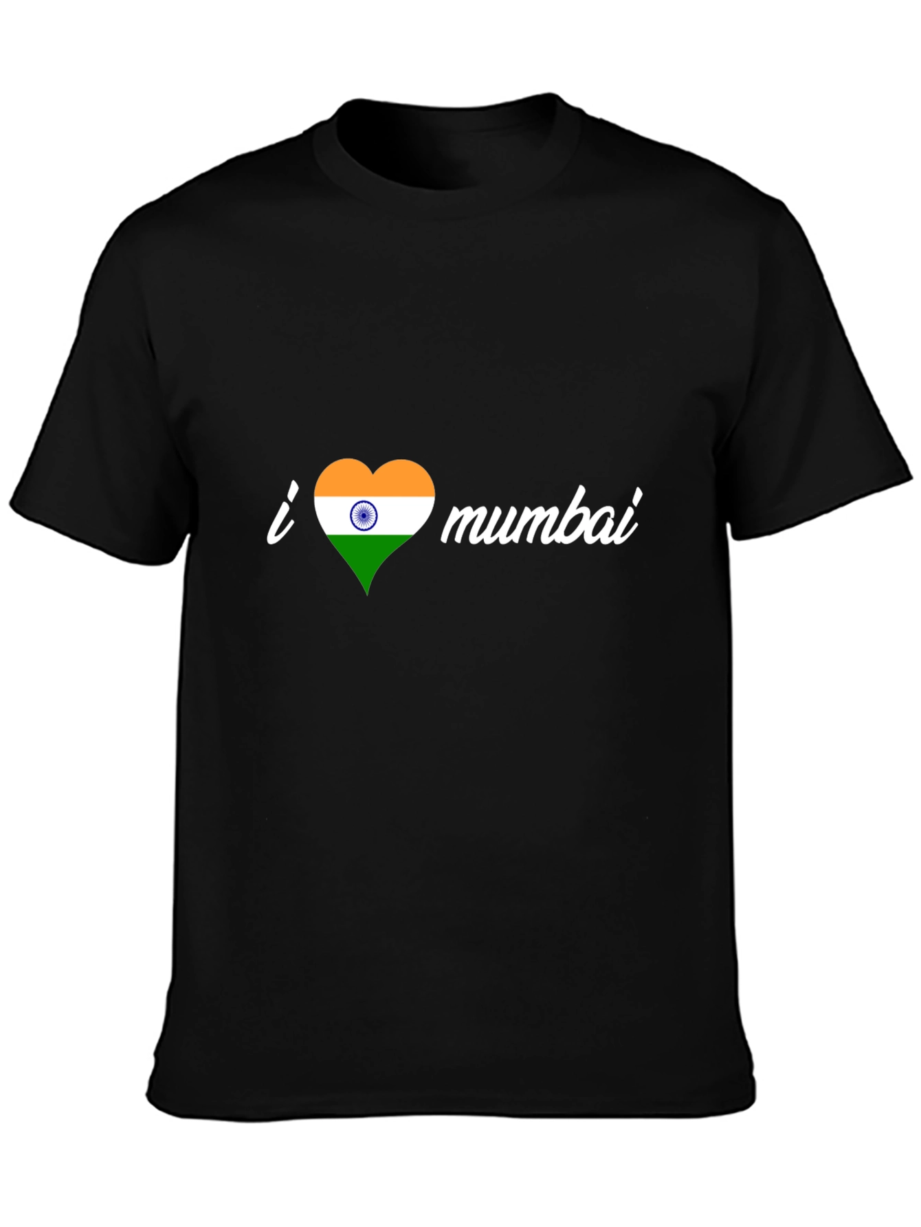 I Heart Mumbai Black T-Shirt