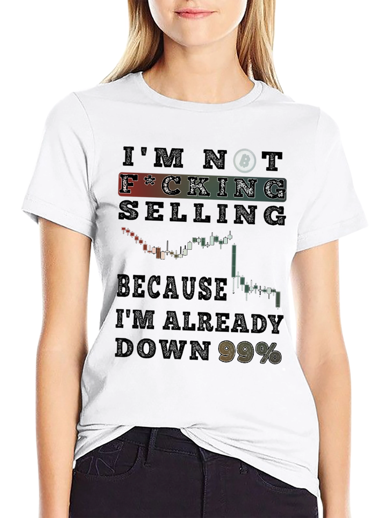 Bitcoin Crypto Trader T-Shirt - Im Not Selling!