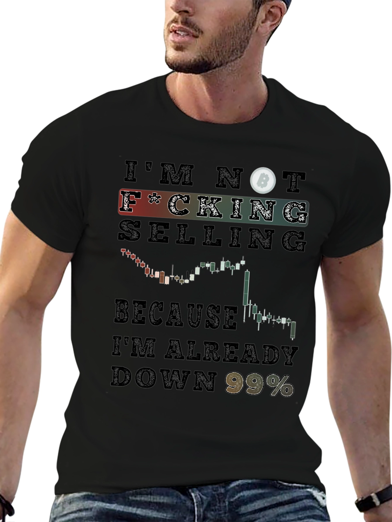 Bitcoin Crypto Trader T-Shirt - Im Not Selling!