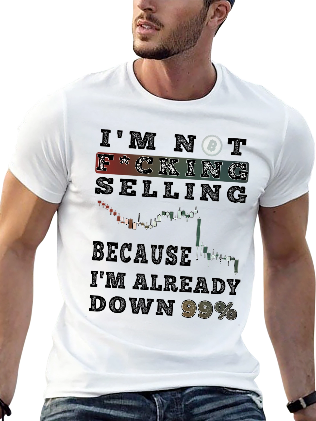 Bitcoin Crypto Trader T-Shirt - Im Not Selling!