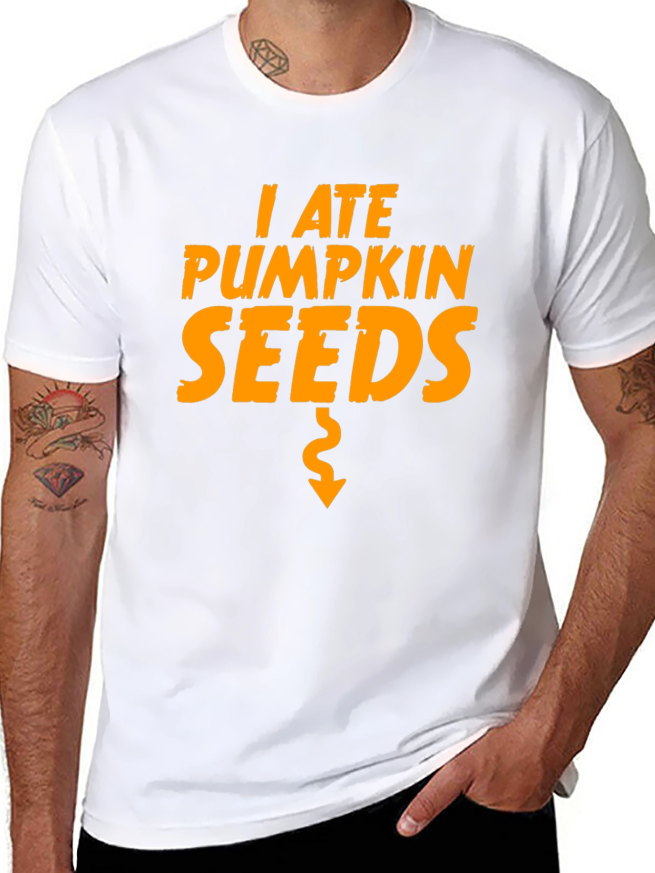 I Ate Pumpkin Seeds Halloween T-Shirt