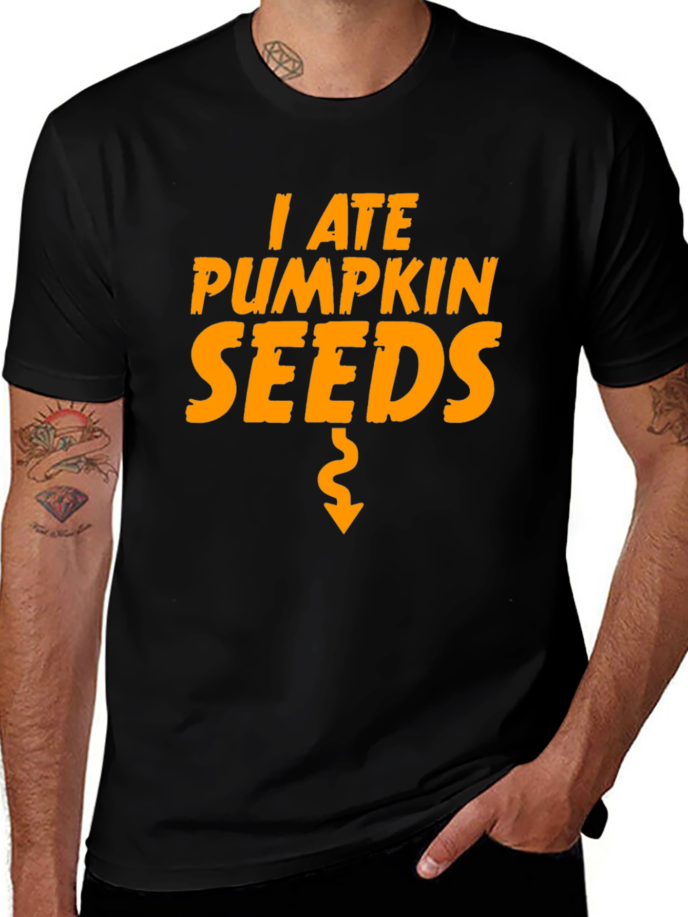 I Ate Pumpkin Seeds Halloween T-Shirt