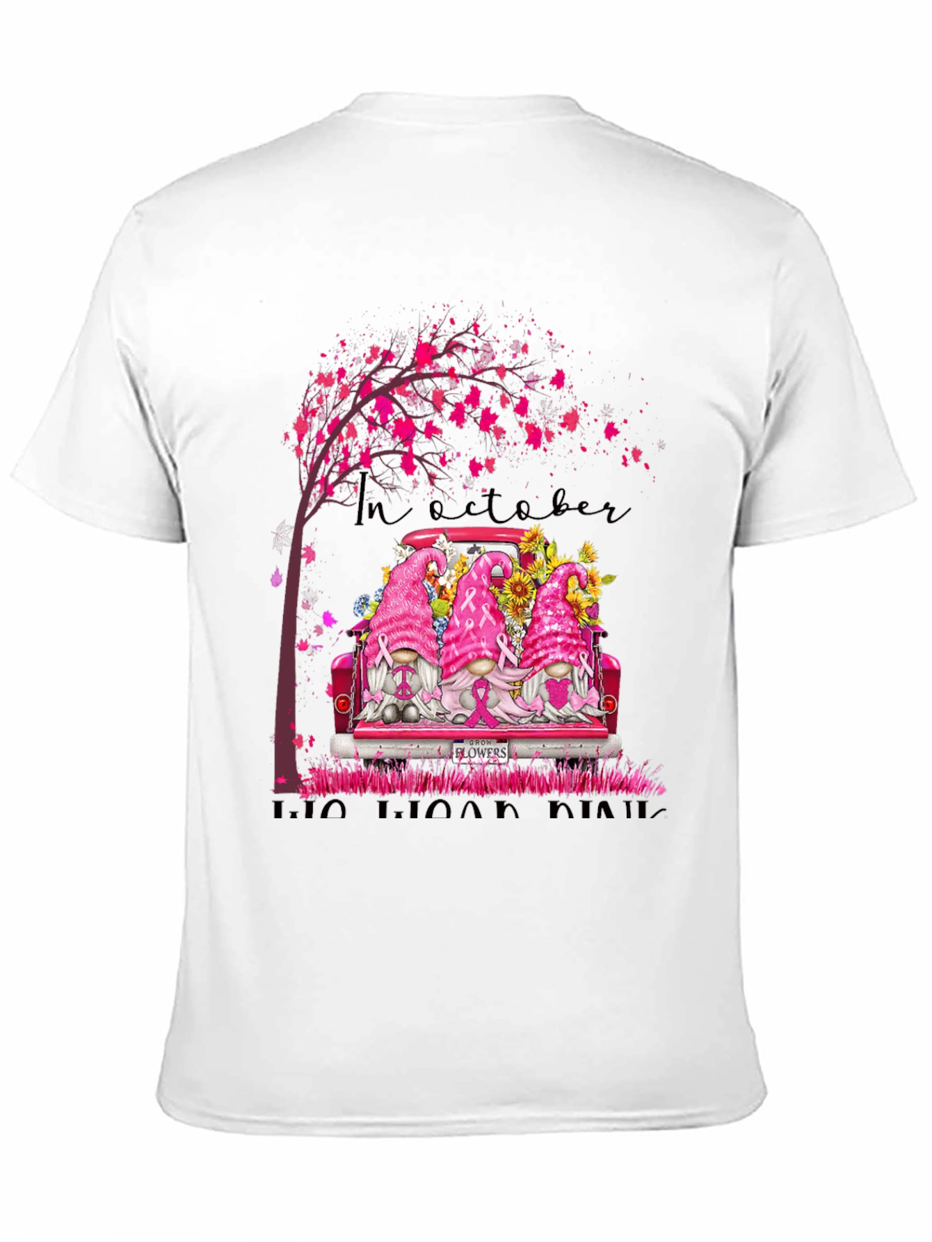 In October We Grow Pink T-Shirt