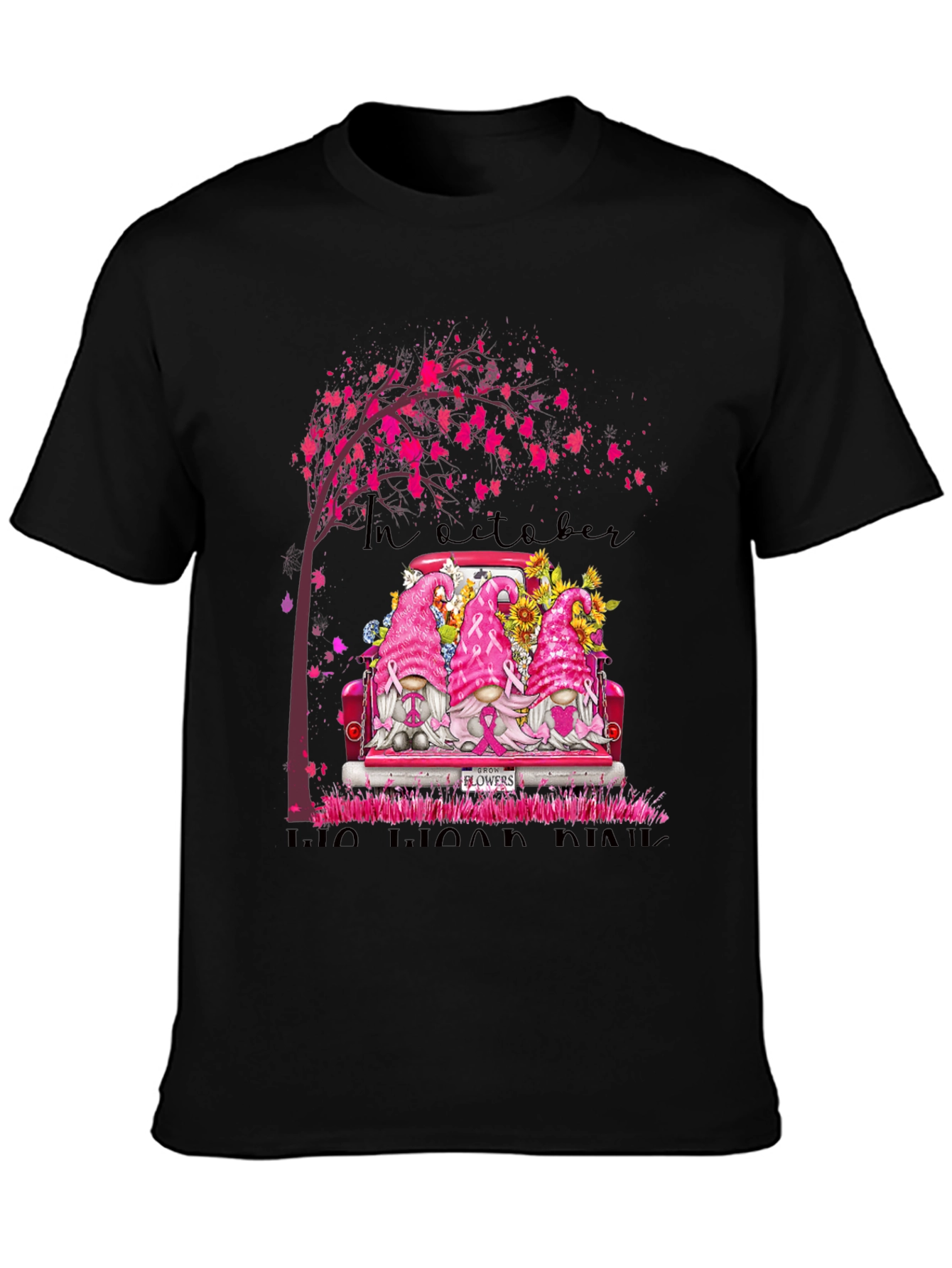 In October We Grow Pink T-Shirt