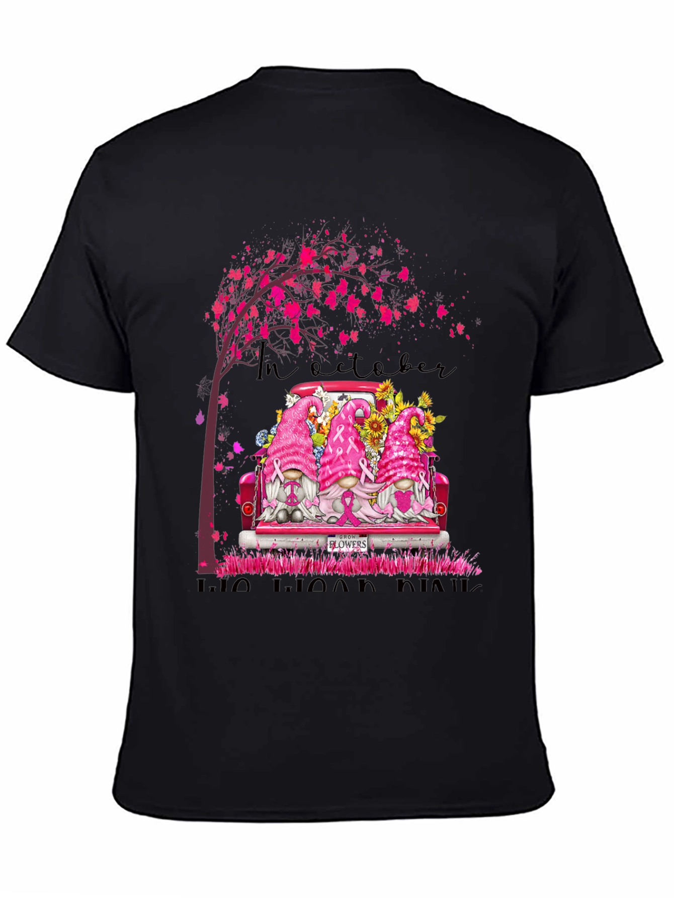 In October We Grow Pink T-Shirt