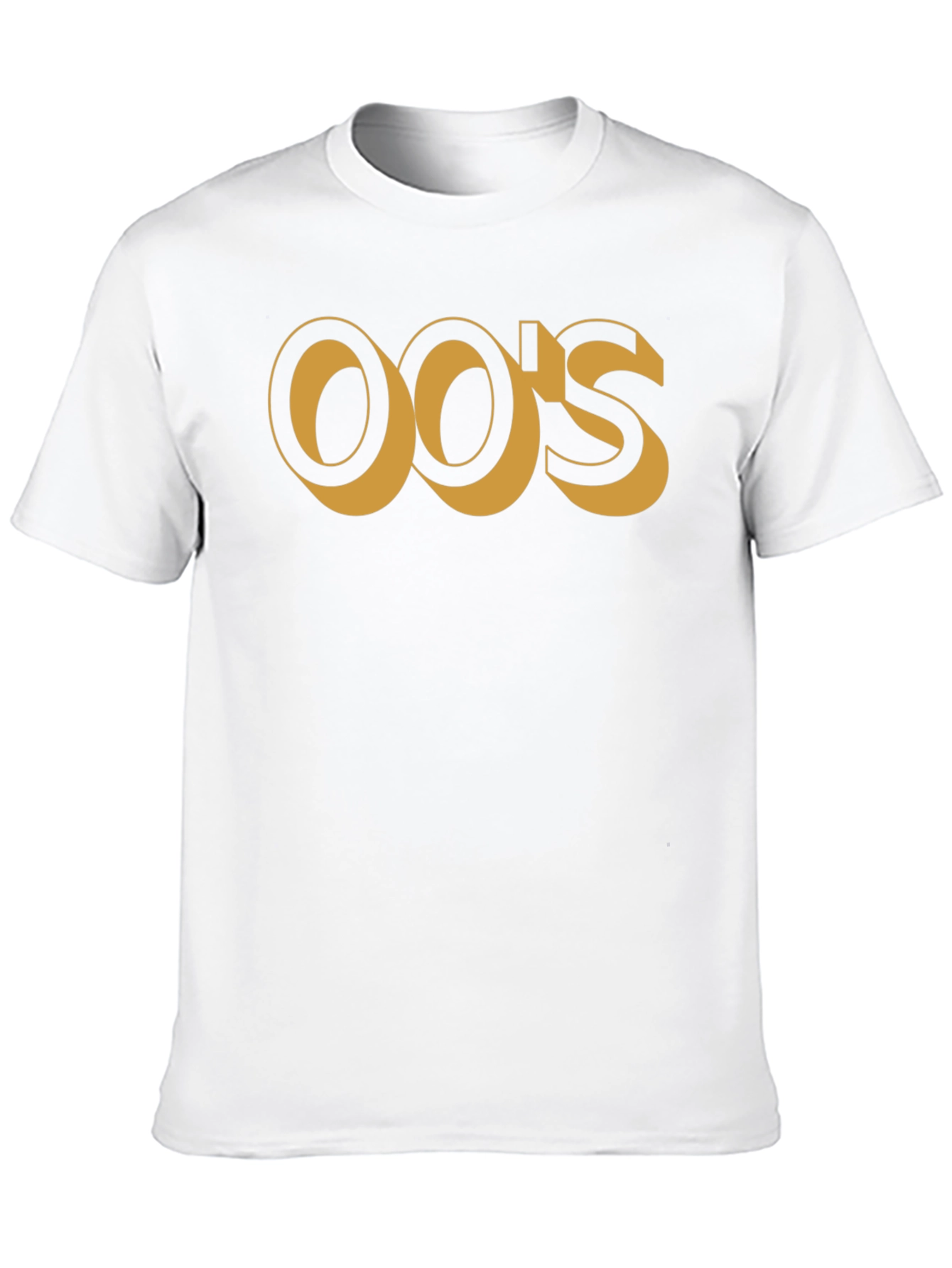 Y2K Inspired Black Cotton Graphic Tee