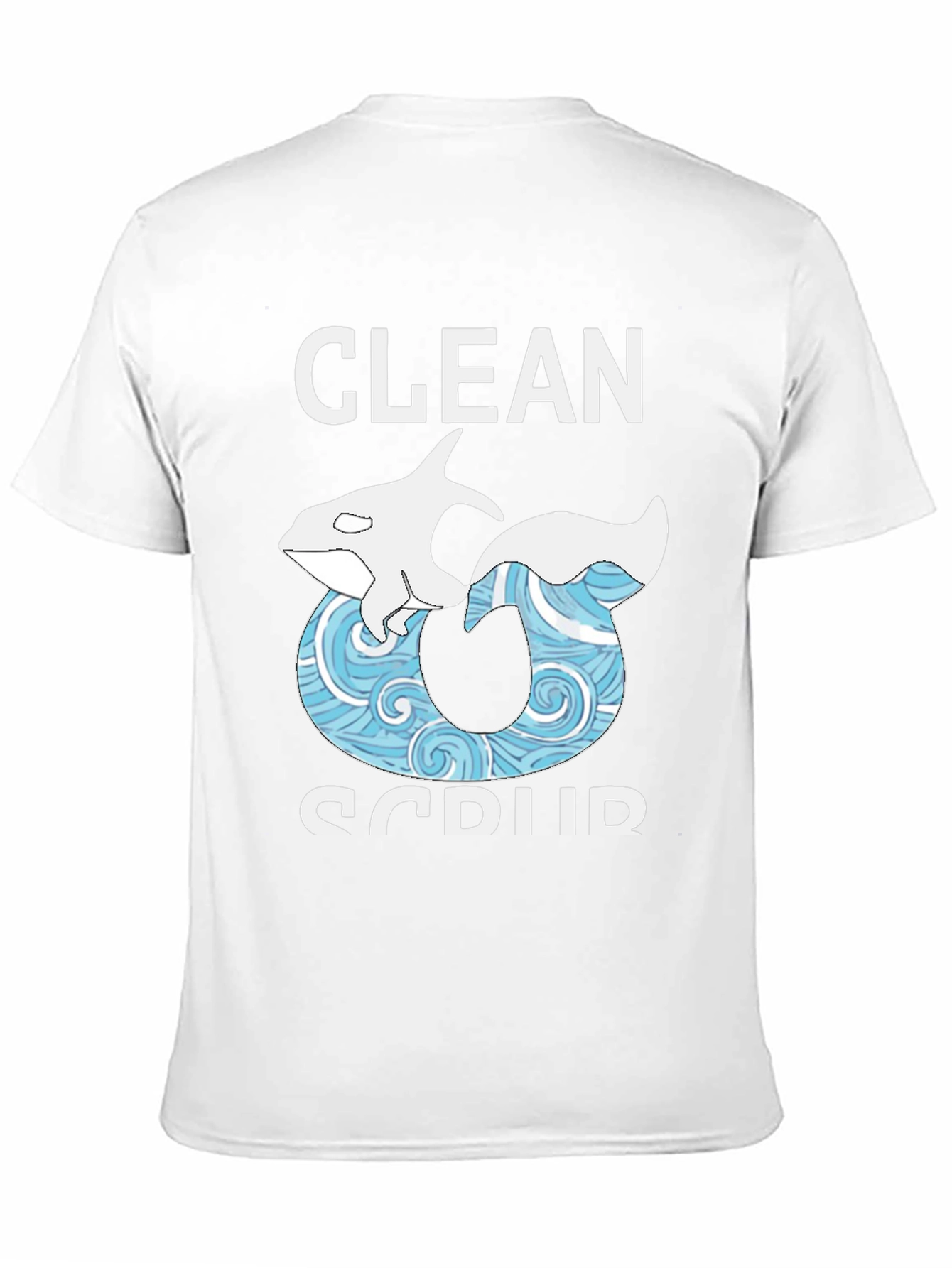 Clean & Scrub Orca Graphic Tee