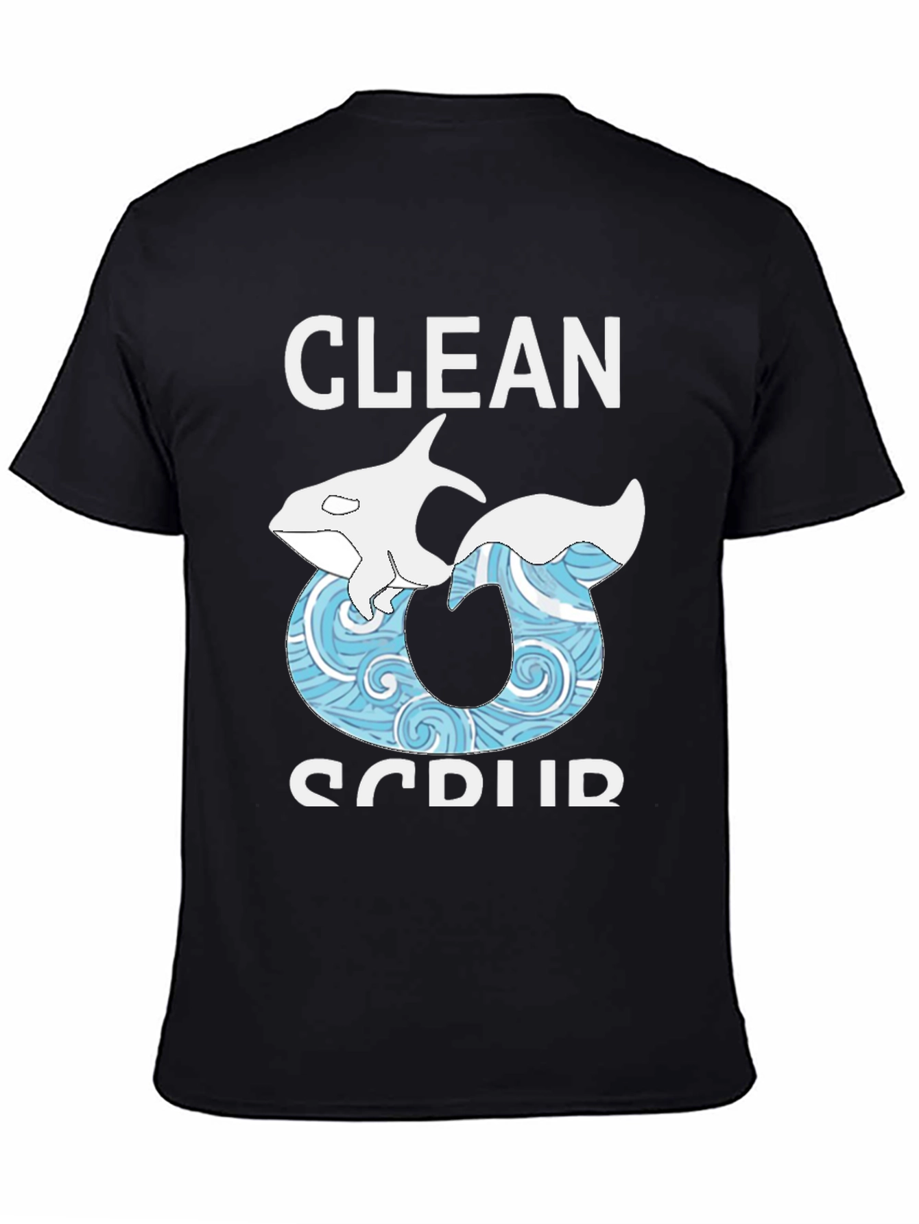 Clean & Scrub Orca Graphic Tee
