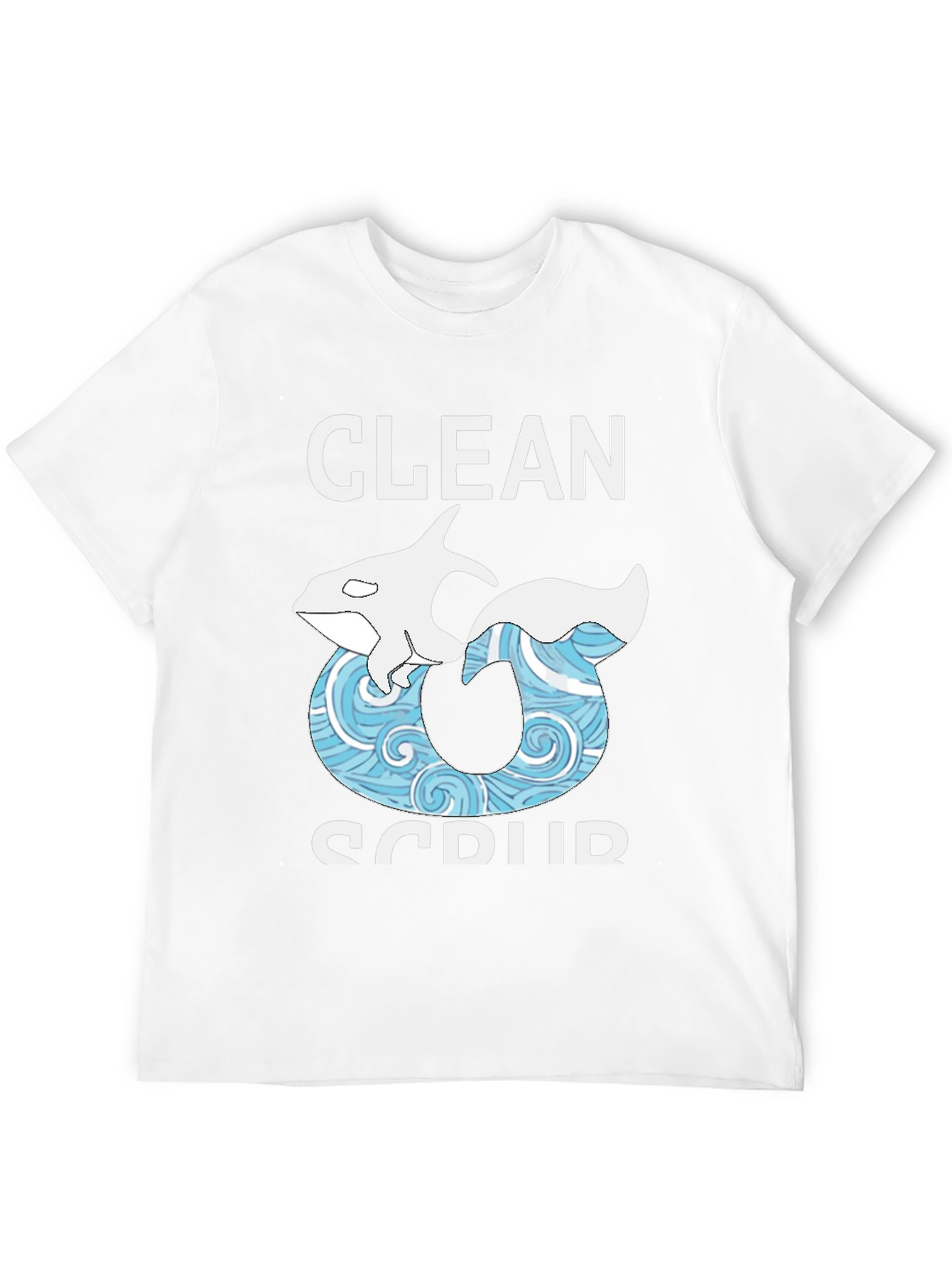 Clean & Scrub Orca Graphic Tee