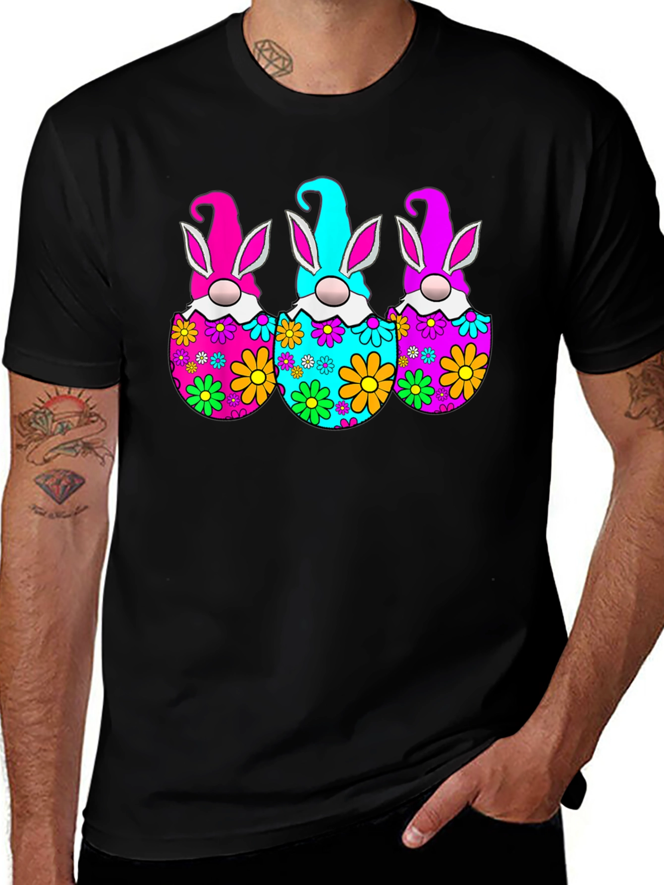 Easter Gnomes T-Shirt - Spring Holiday Tee