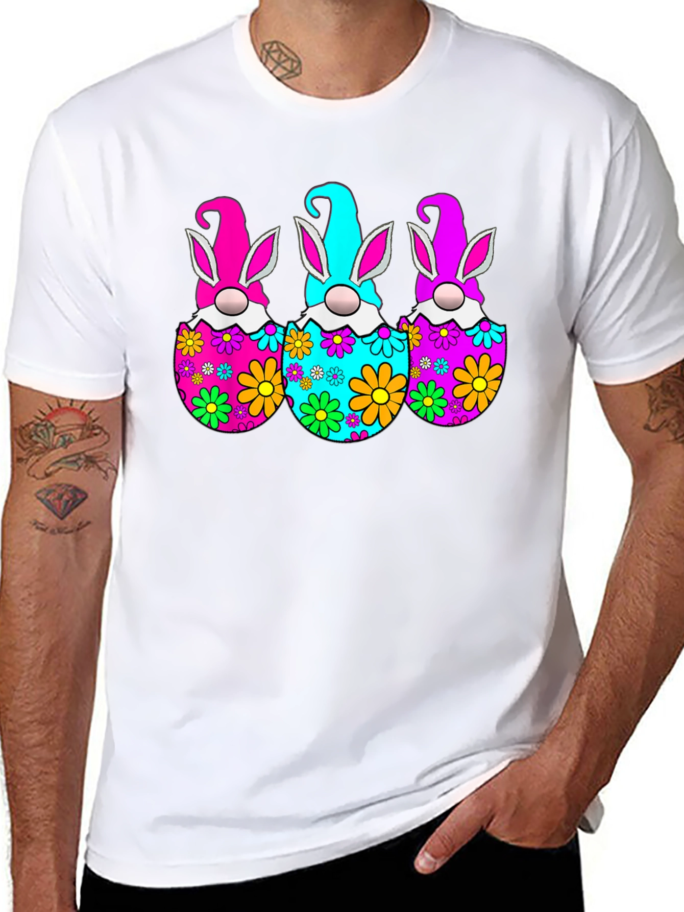Easter Gnomes T-Shirt - Spring Holiday Tee