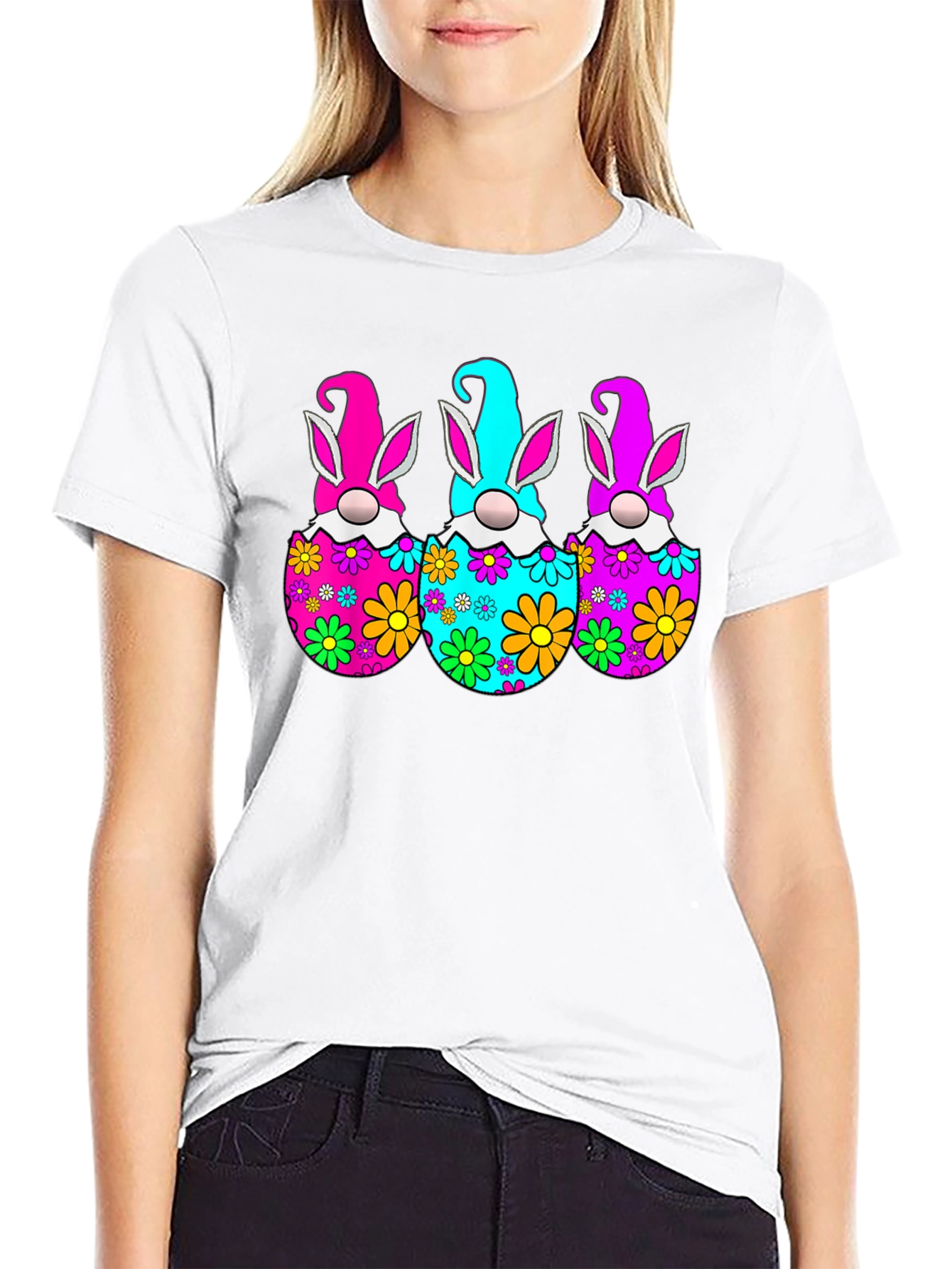 Easter Gnomes T-Shirt - Spring Holiday Tee