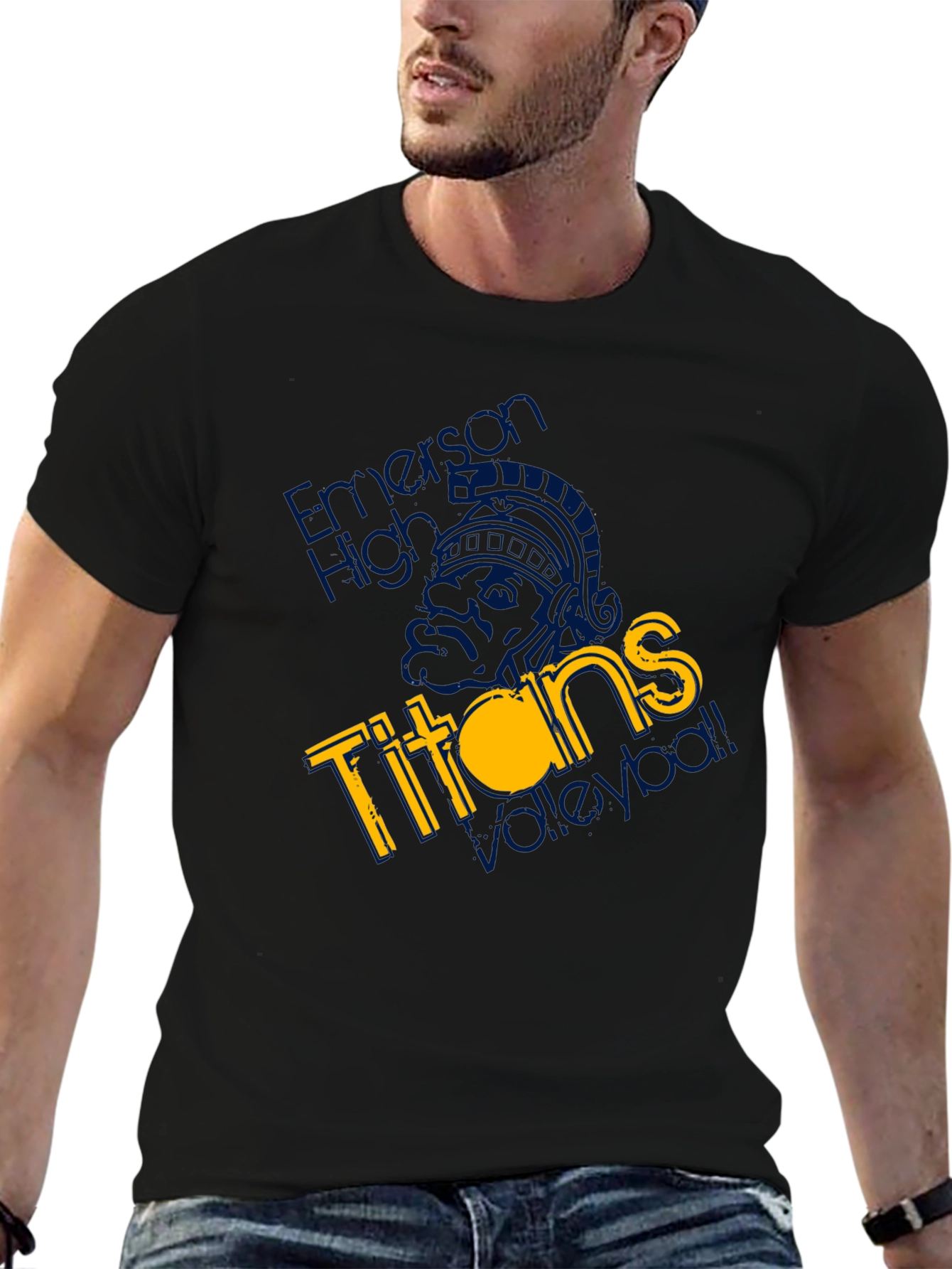Emerson High Titans Volleyball T-Shirt