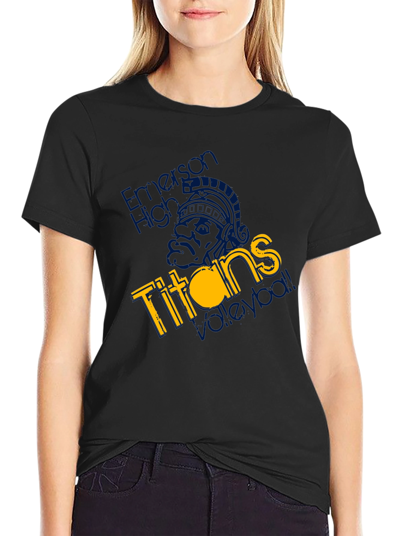 Emerson High Titans Volleyball T-Shirt
