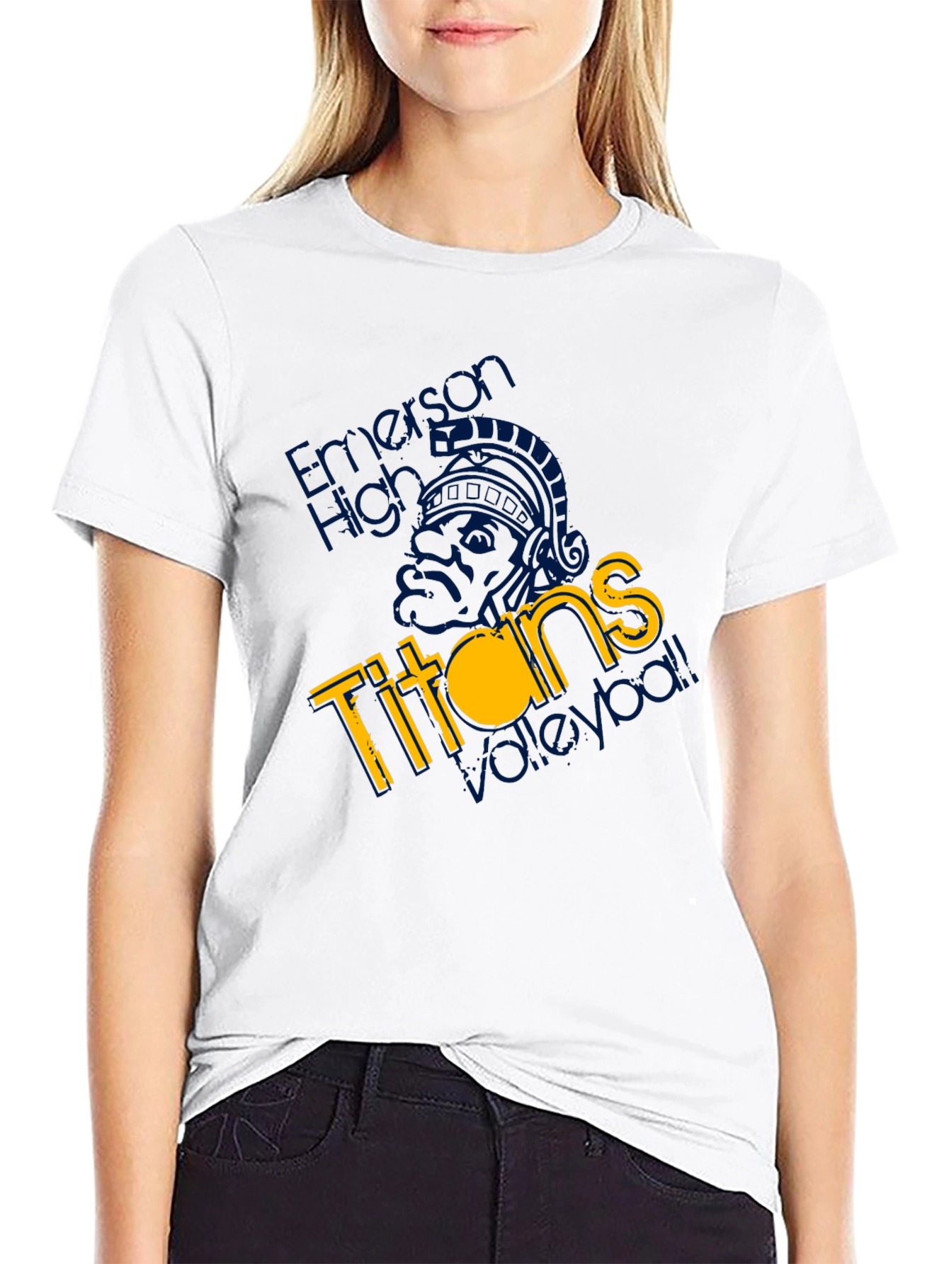 Emerson High Titans Volleyball T-Shirt