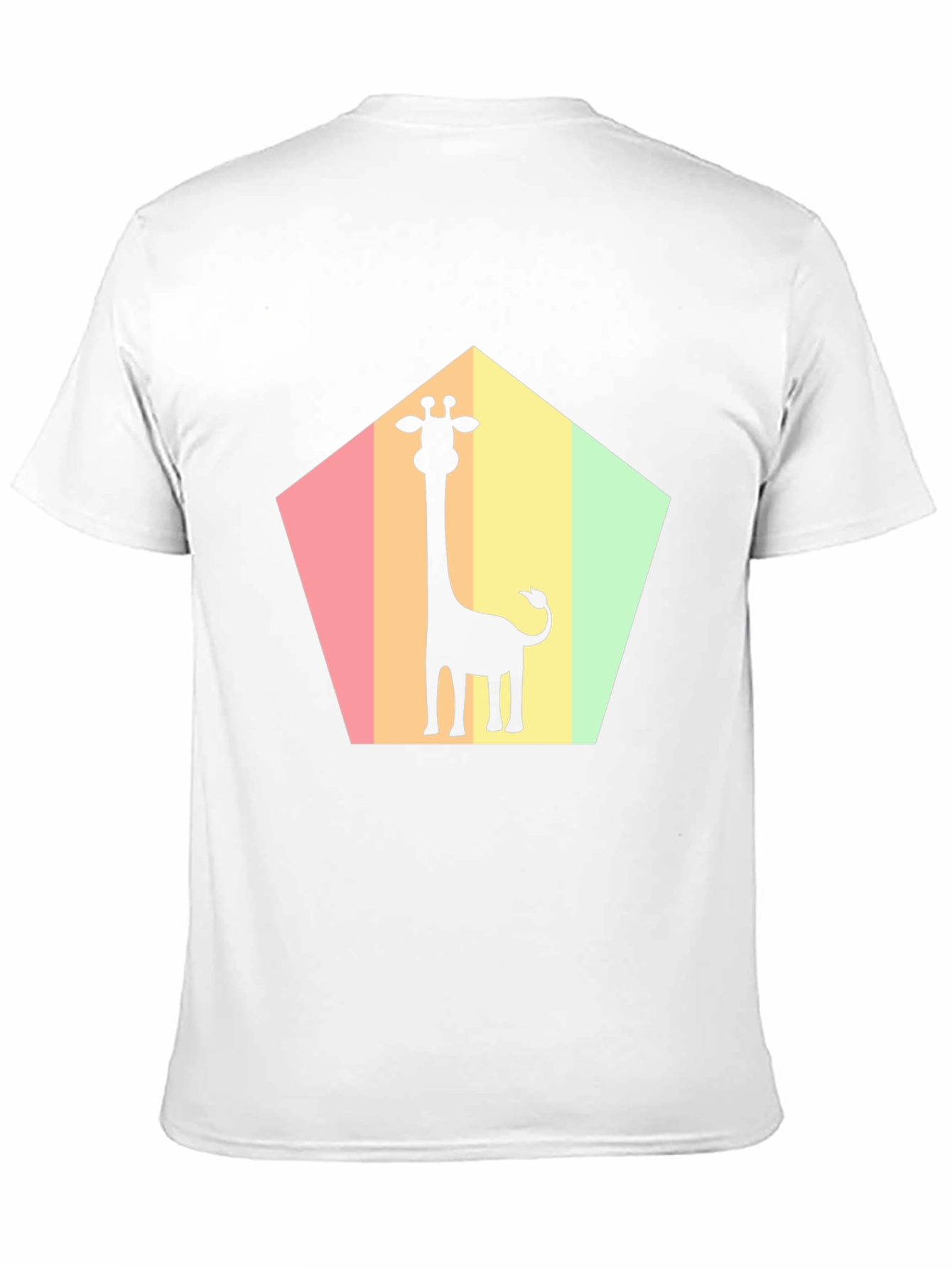 Giraffe Silhouette Graphic Tee