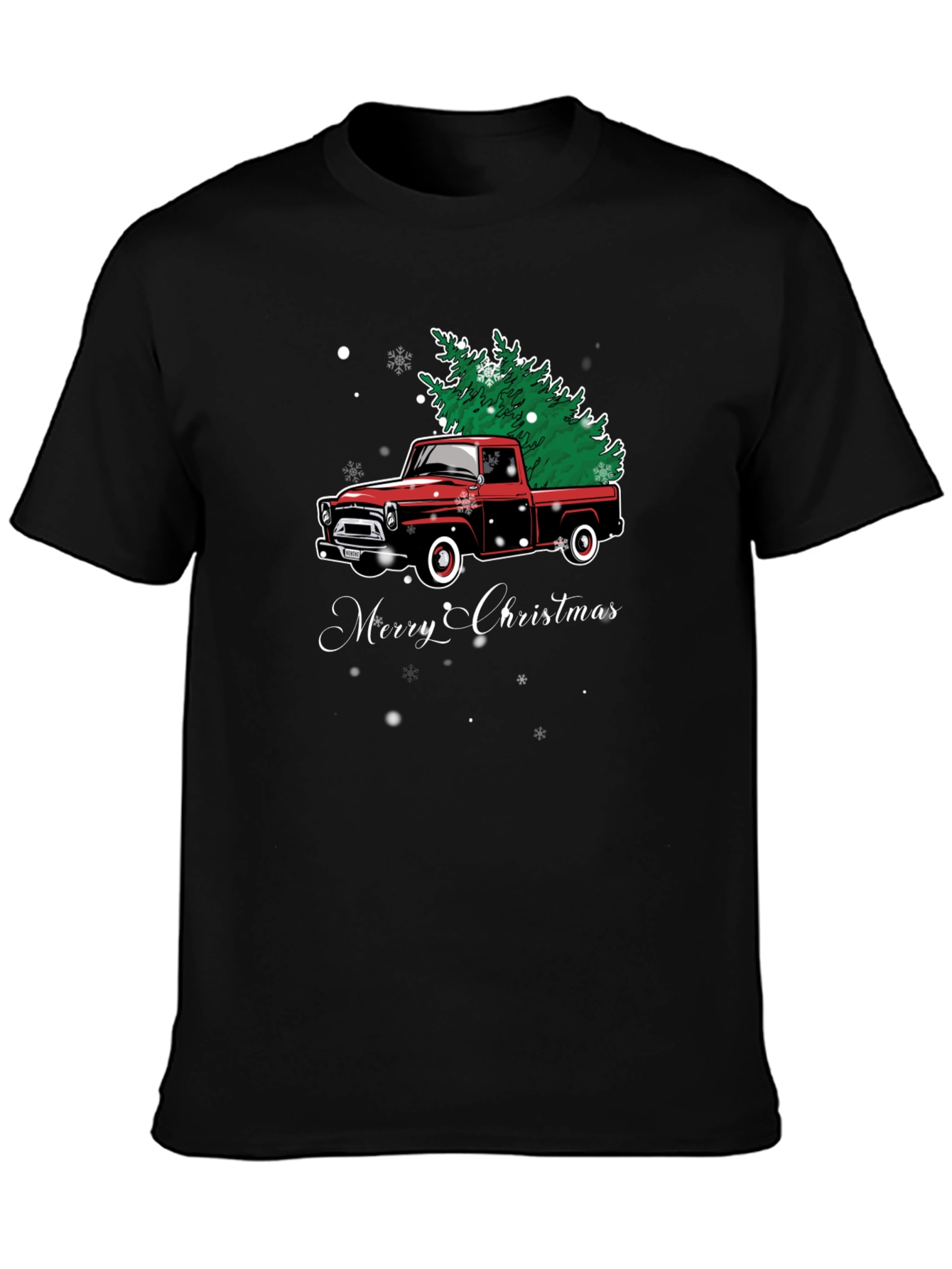 Merry Christmas Truck T-Shirt