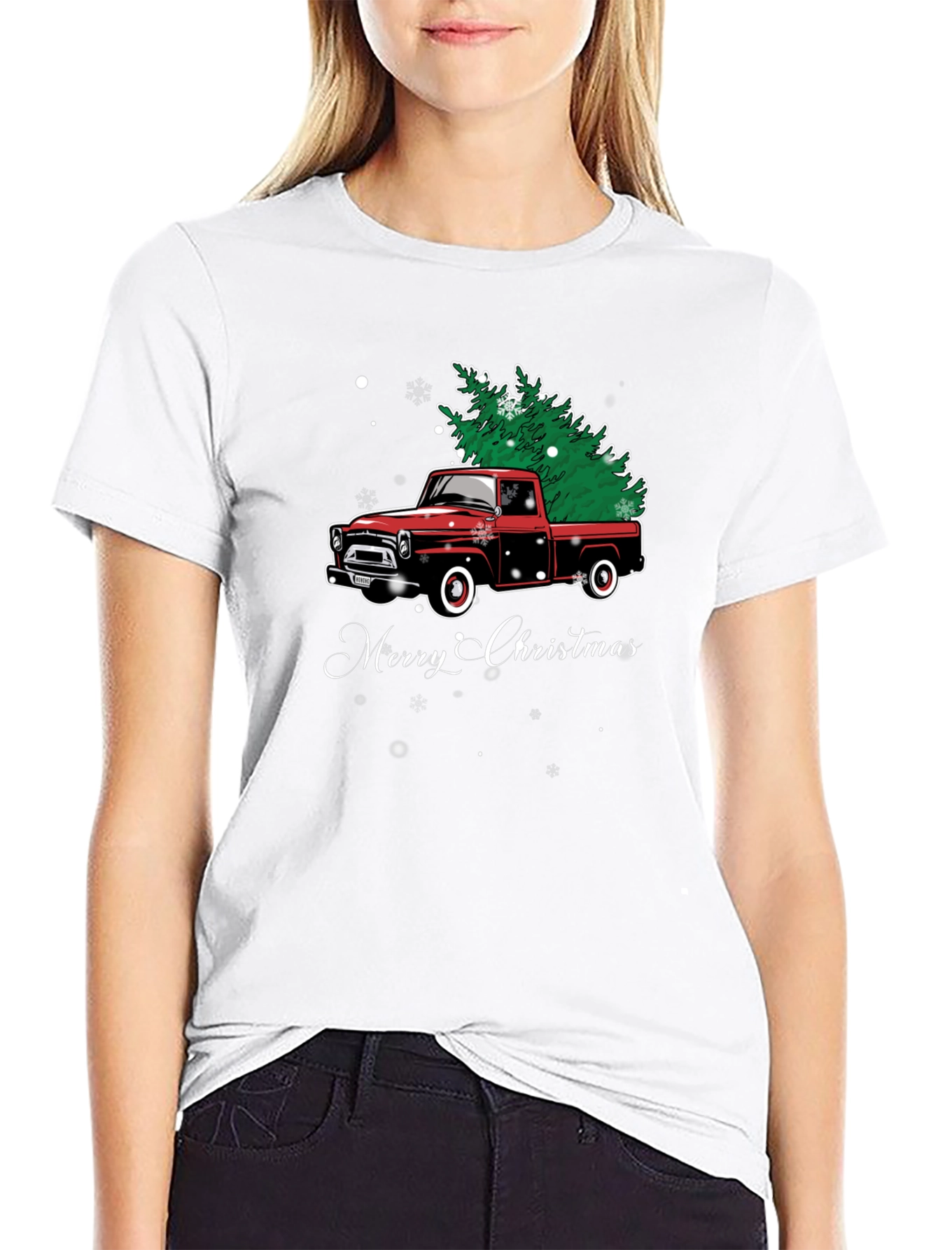 Merry Christmas Truck T-Shirt
