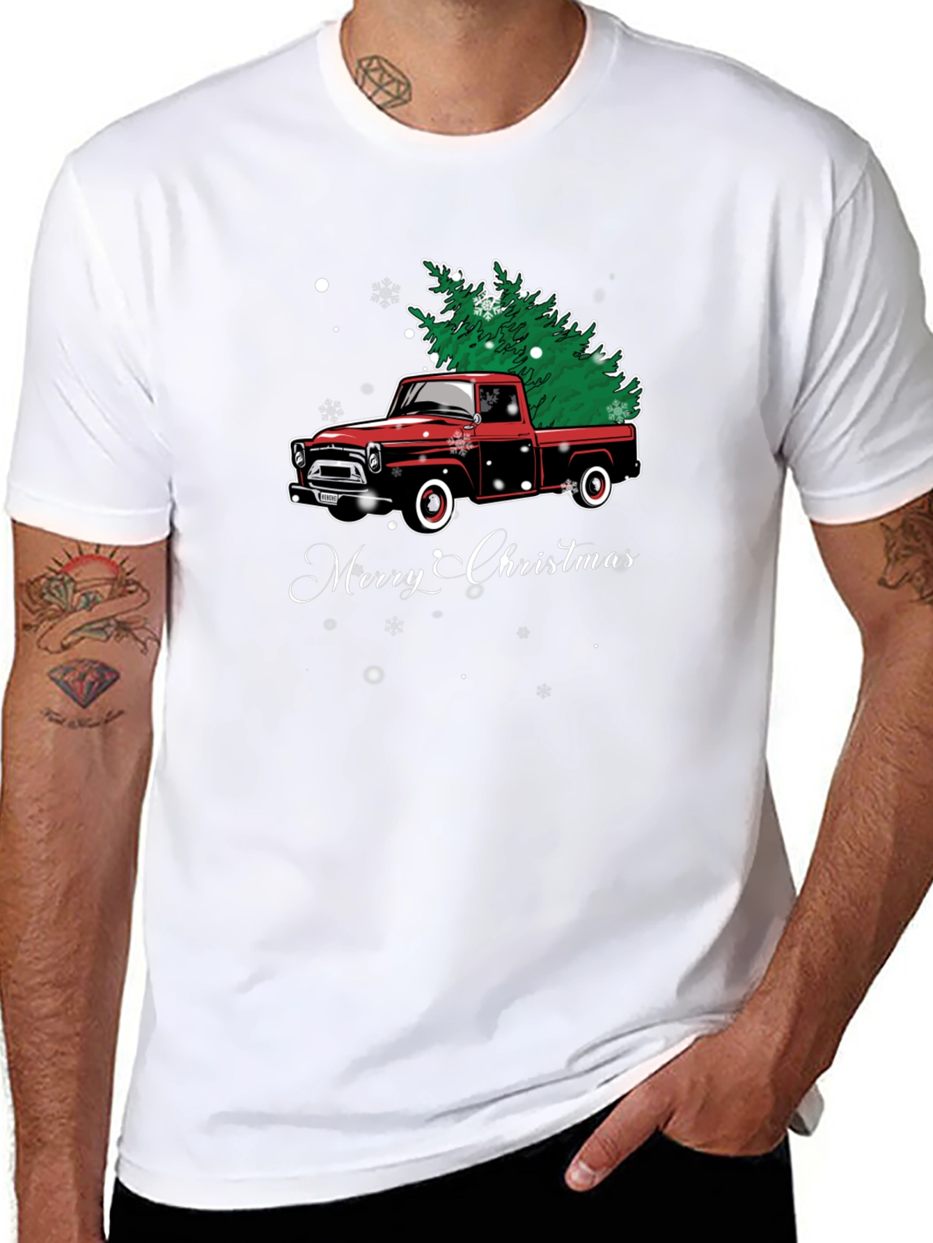 Merry Christmas Truck T-Shirt