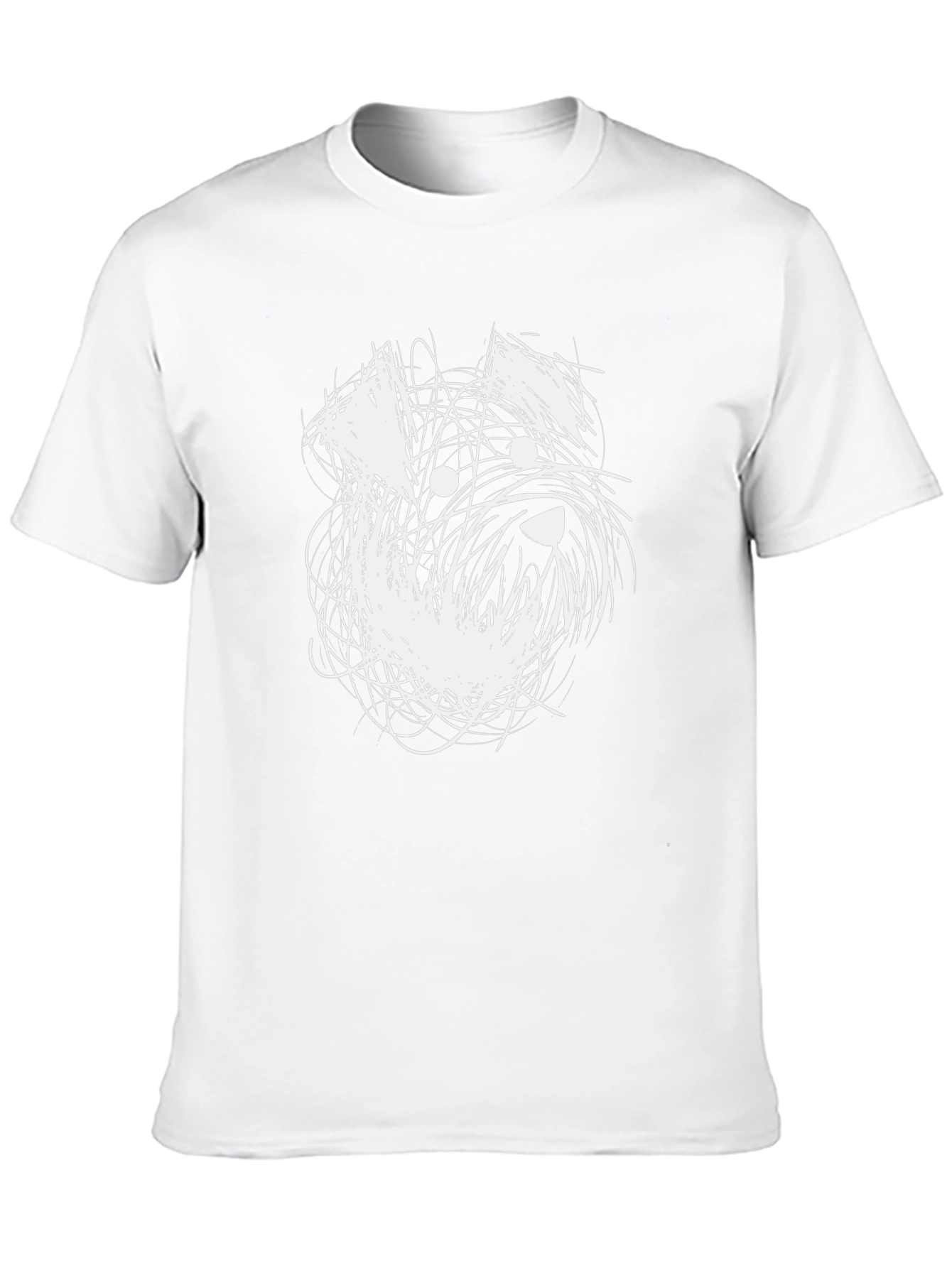 Dog Doodle Graphic Tee - Casual Comfort