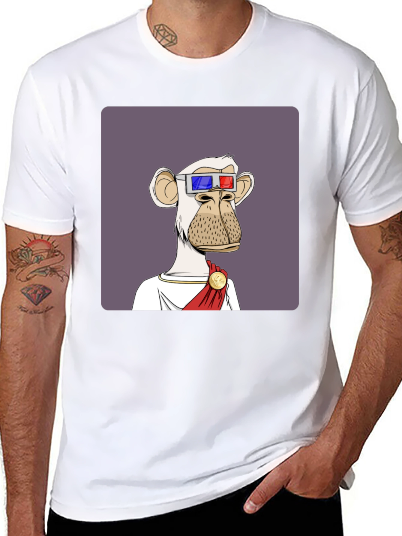 Bored Ape NFT Graphic T-Shirt