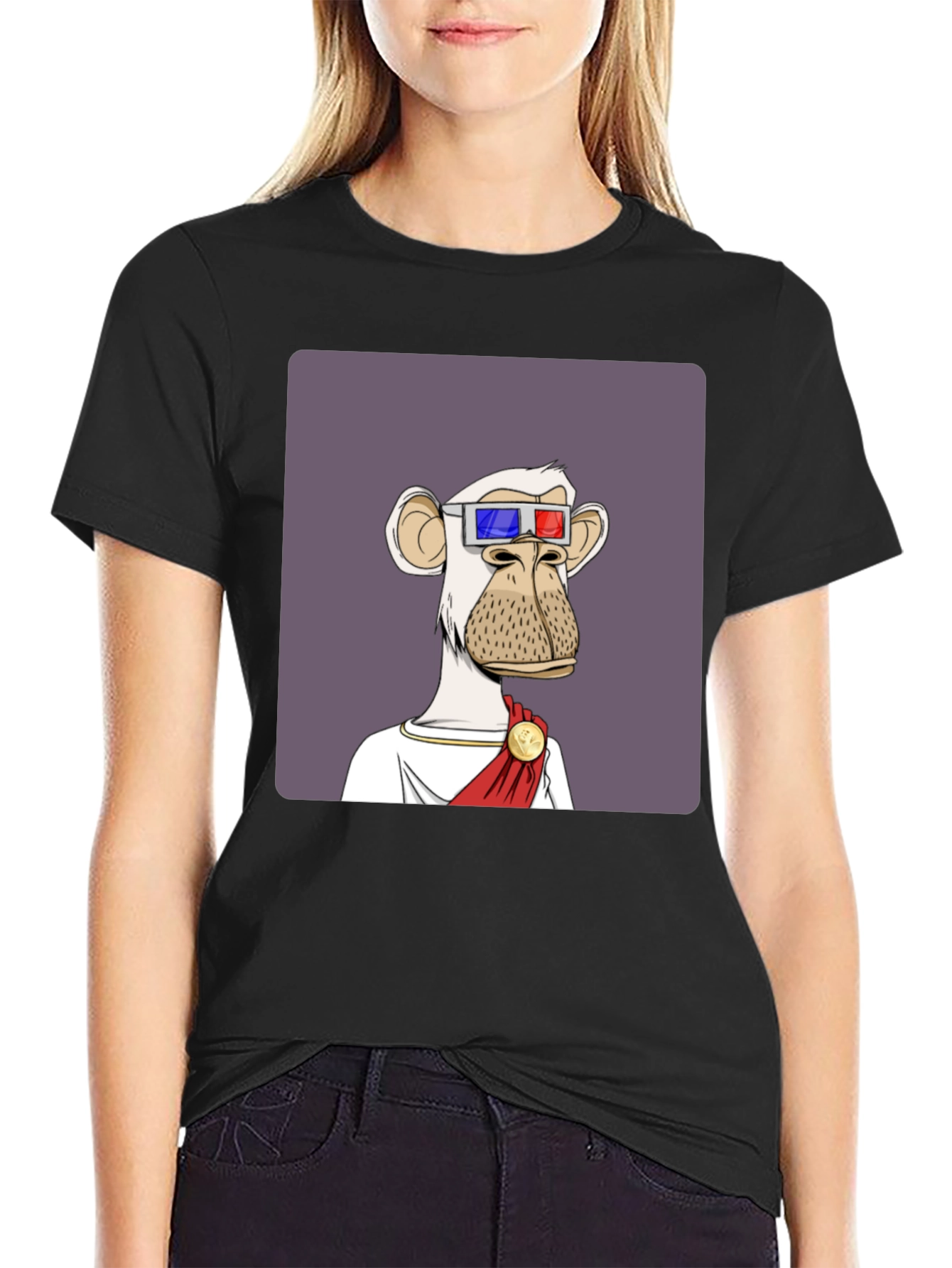 Bored Ape NFT Graphic T-Shirt