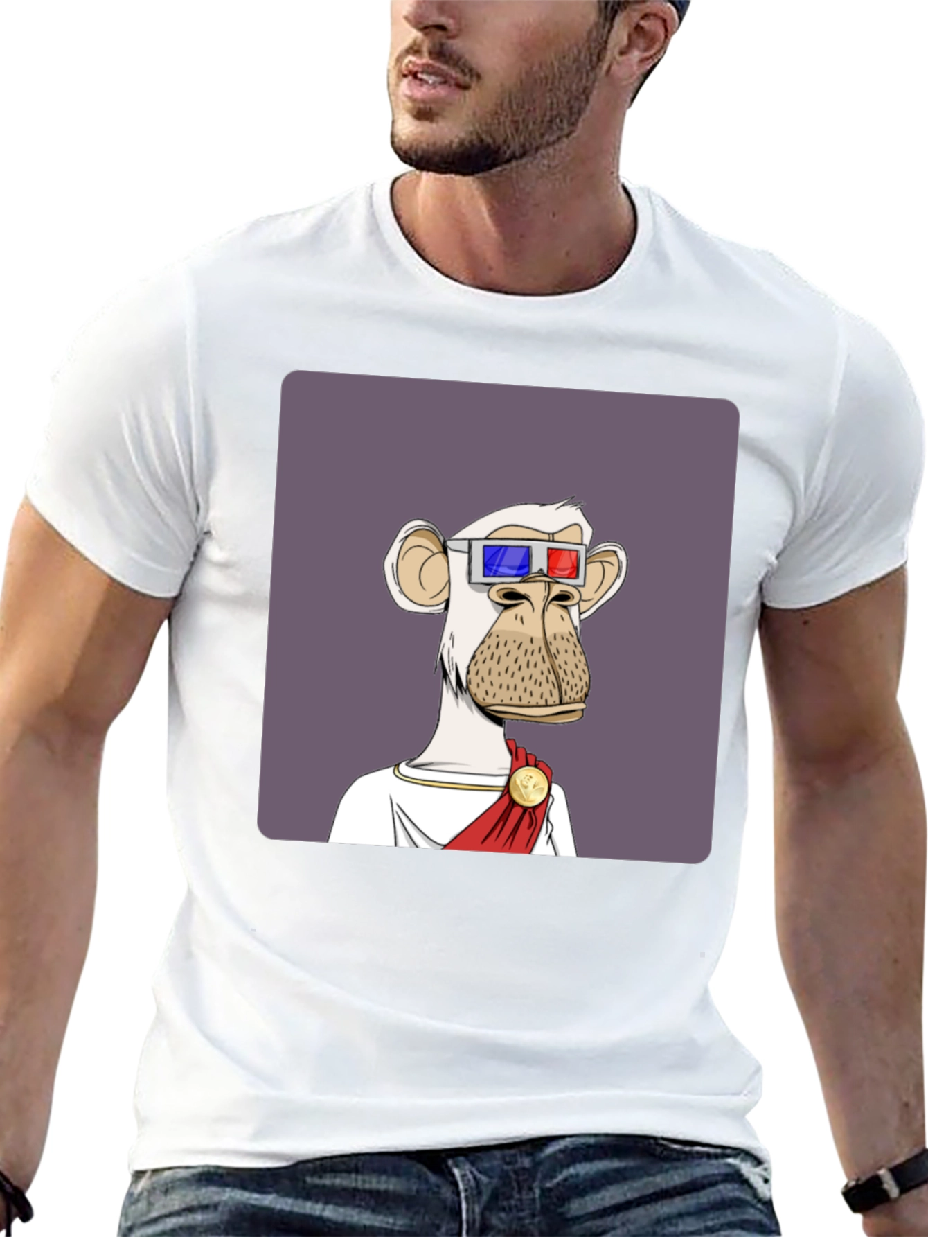 Bored Ape NFT Graphic T-Shirt