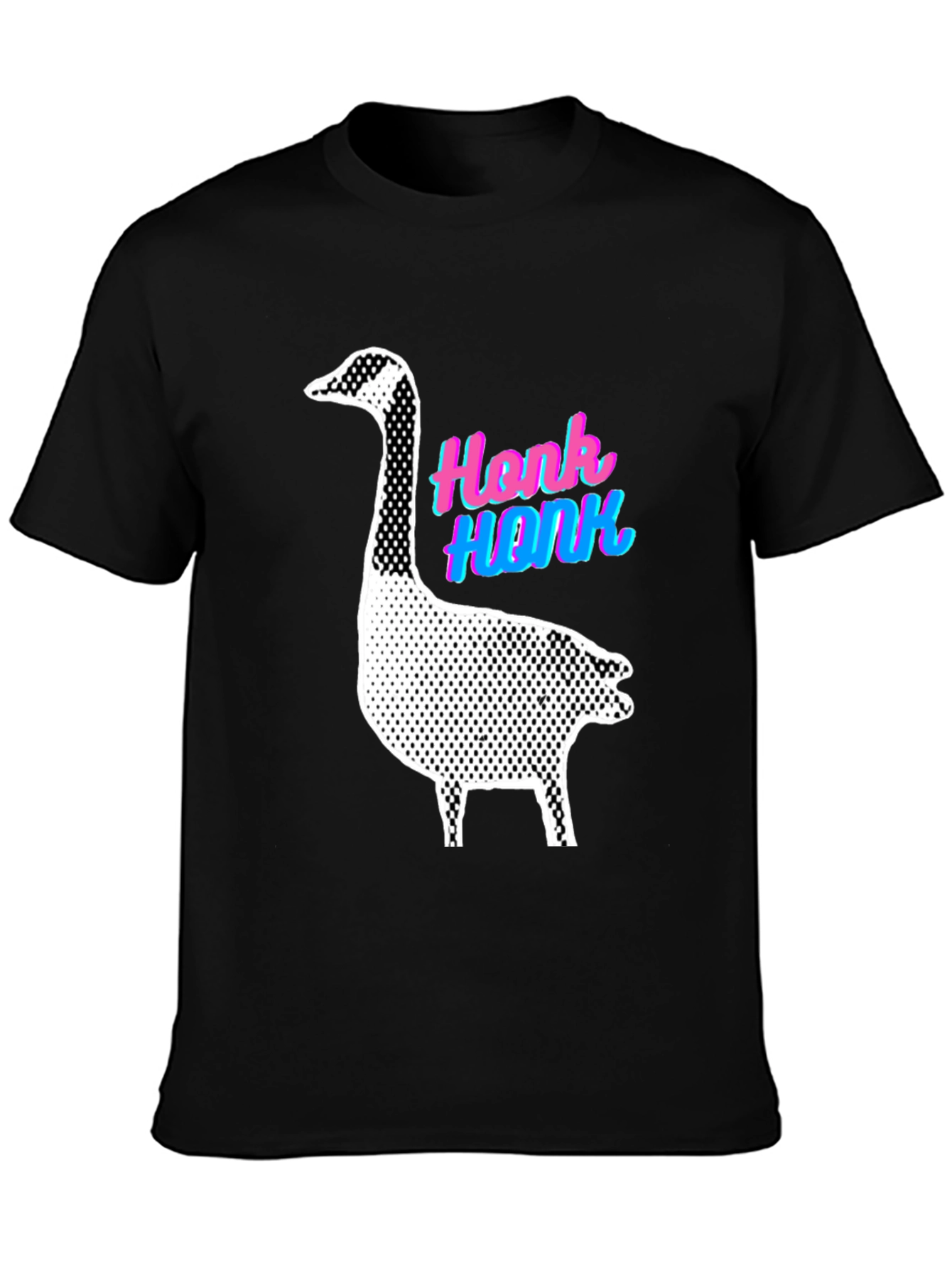 Honk Goose Graphic Tee - Quirky Animal Lover Shirt