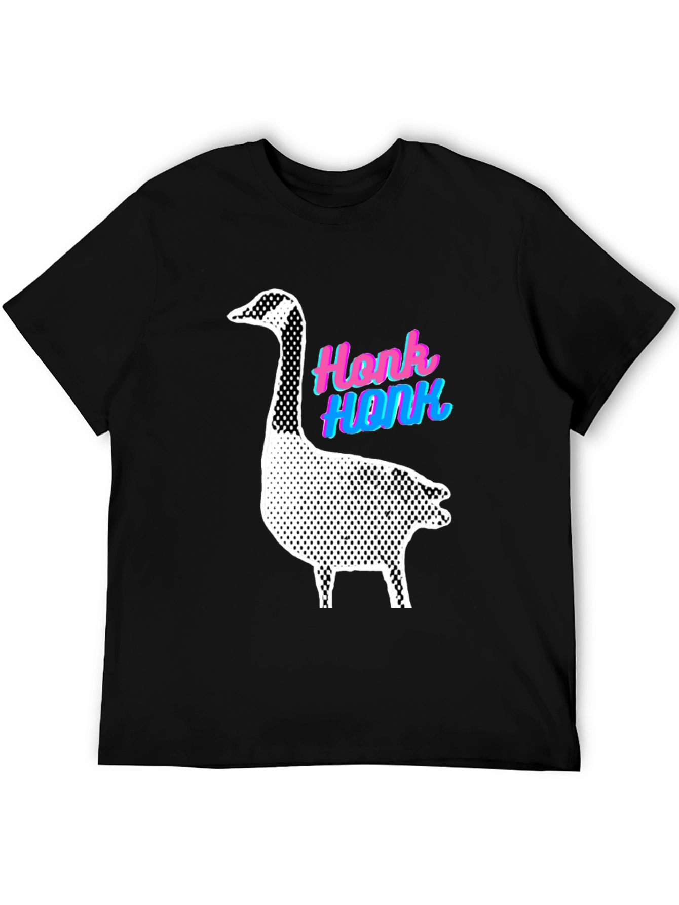 Honk Goose Graphic Tee - Quirky Animal Lover Shirt