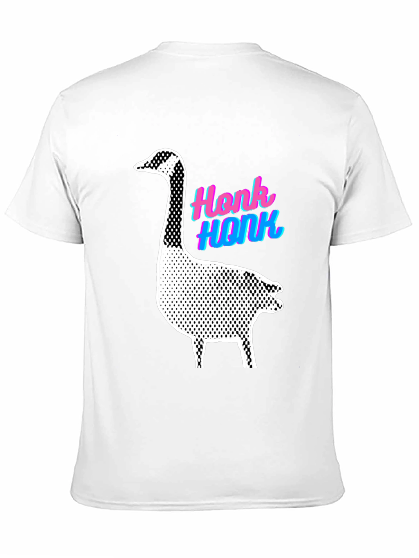 Honk Goose Graphic Tee - Quirky Animal Lover Shirt