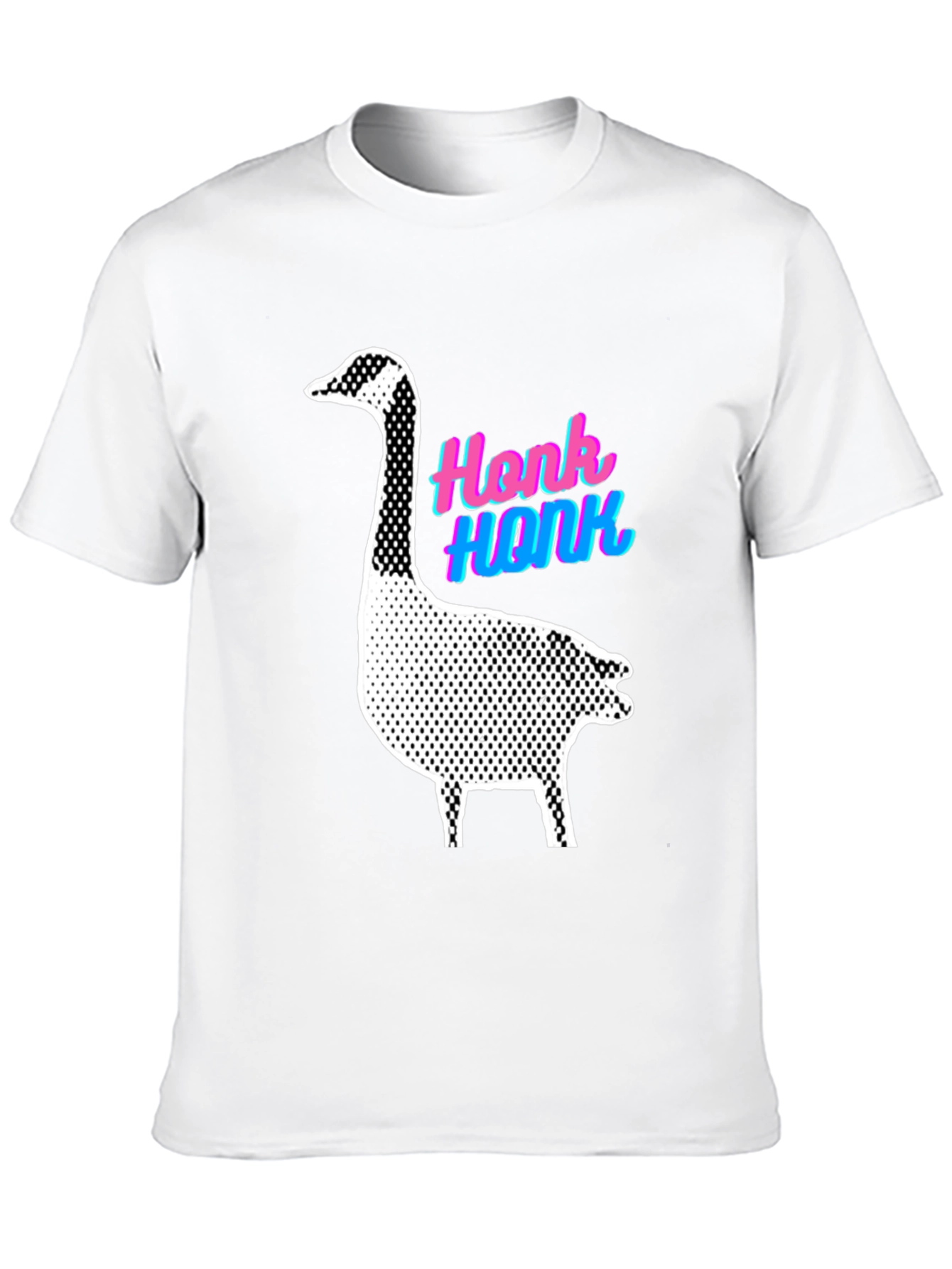 Honk Goose Graphic Tee - Quirky Animal Lover Shirt