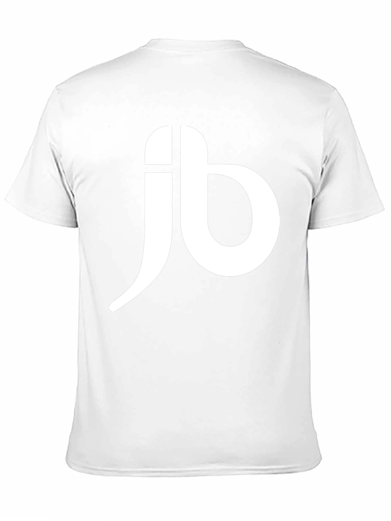 Mens Black T-Shirt with White JB Logo