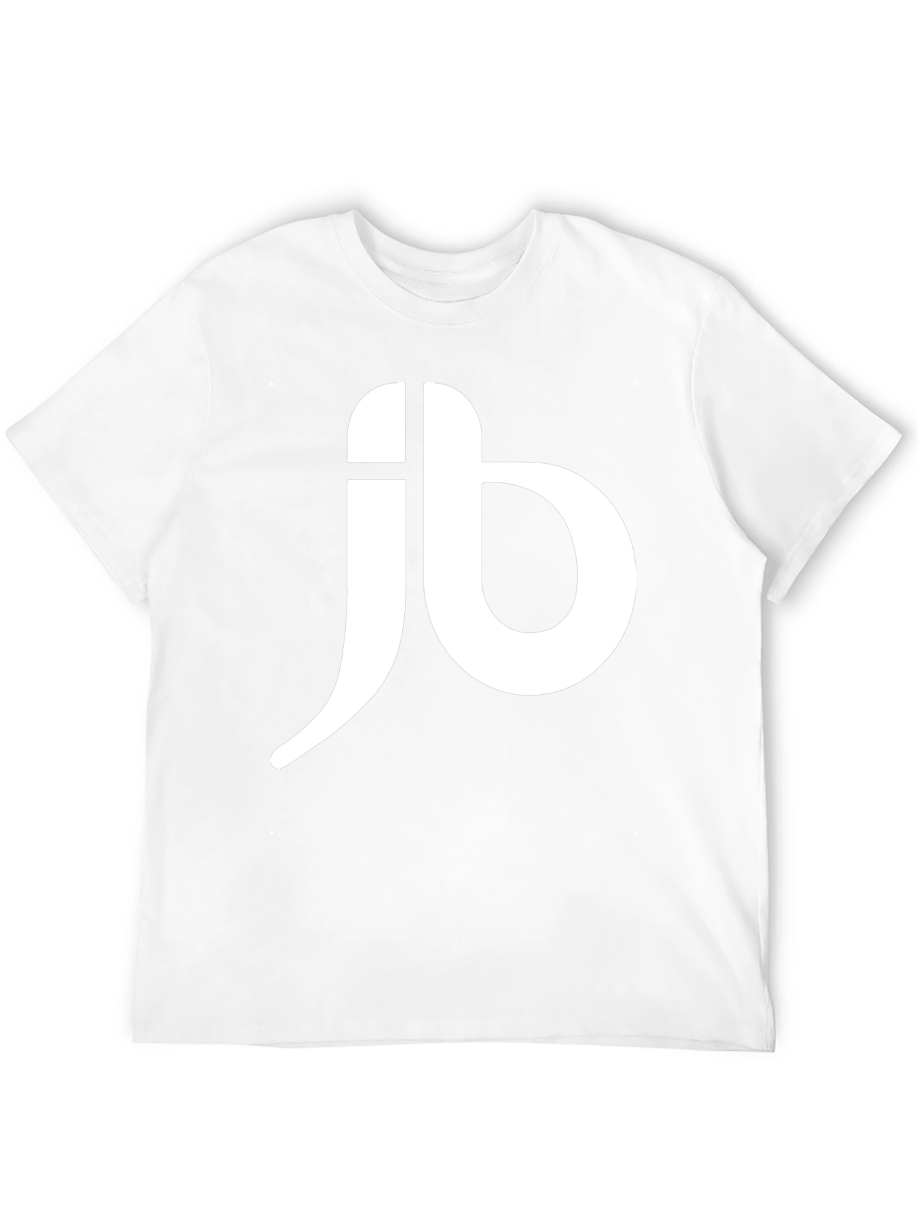 Mens Black T-Shirt with White JB Logo