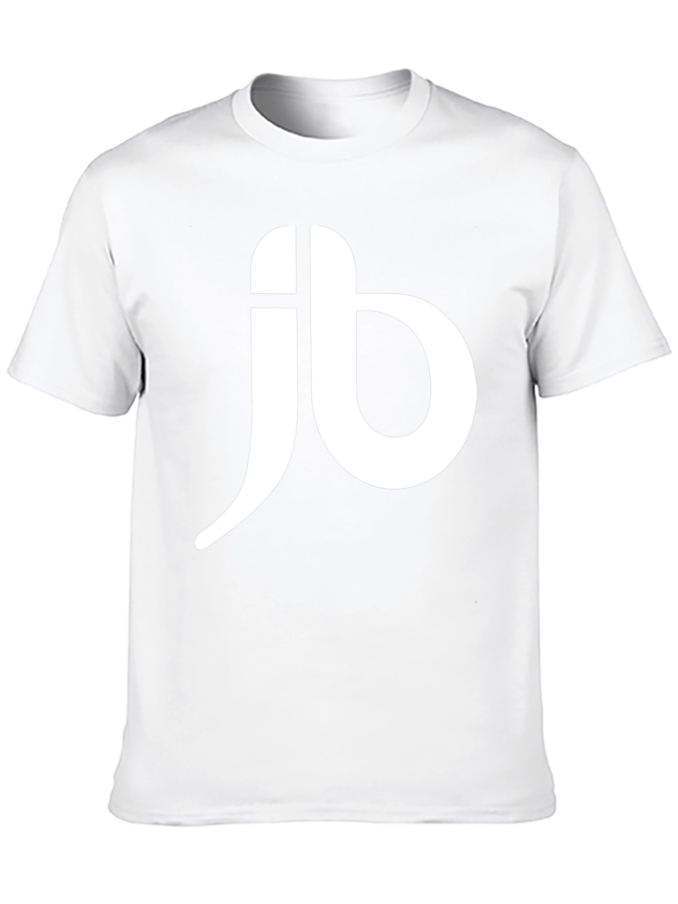 Mens Black T-Shirt with White JB Logo