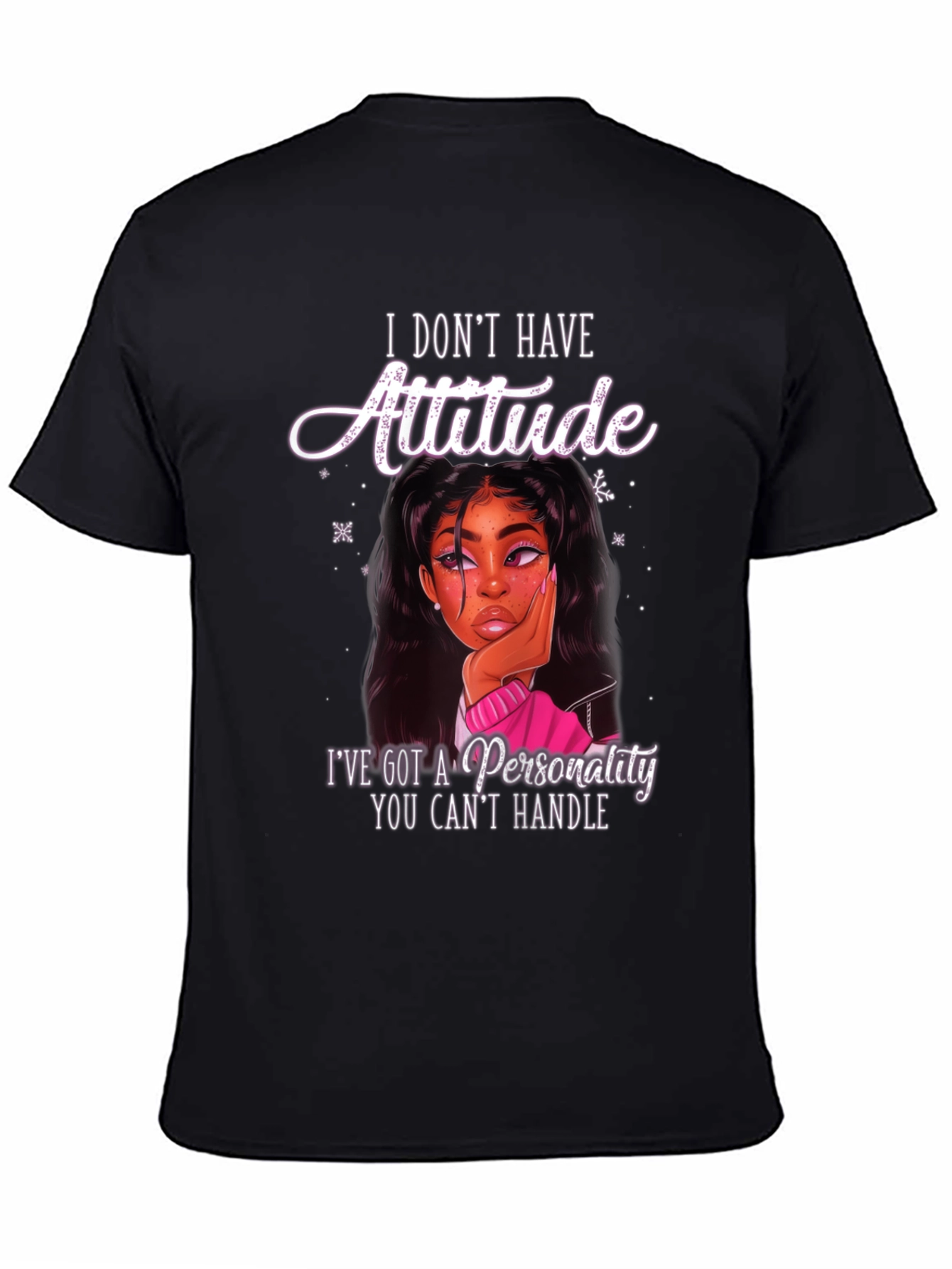 Attitude Personality Graphic Tee