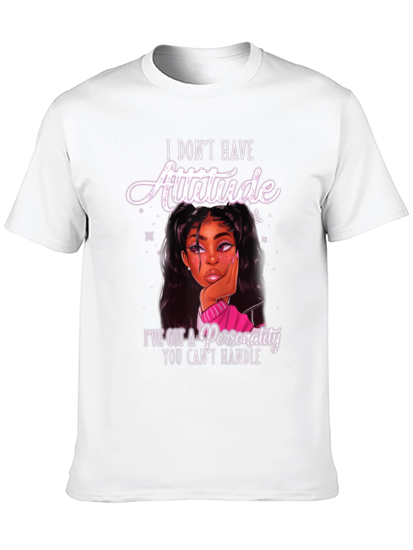 Attitude Personality Graphic Tee