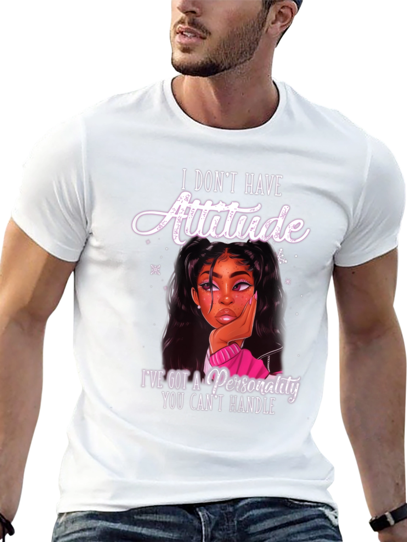 Attitude Personality Graphic Tee