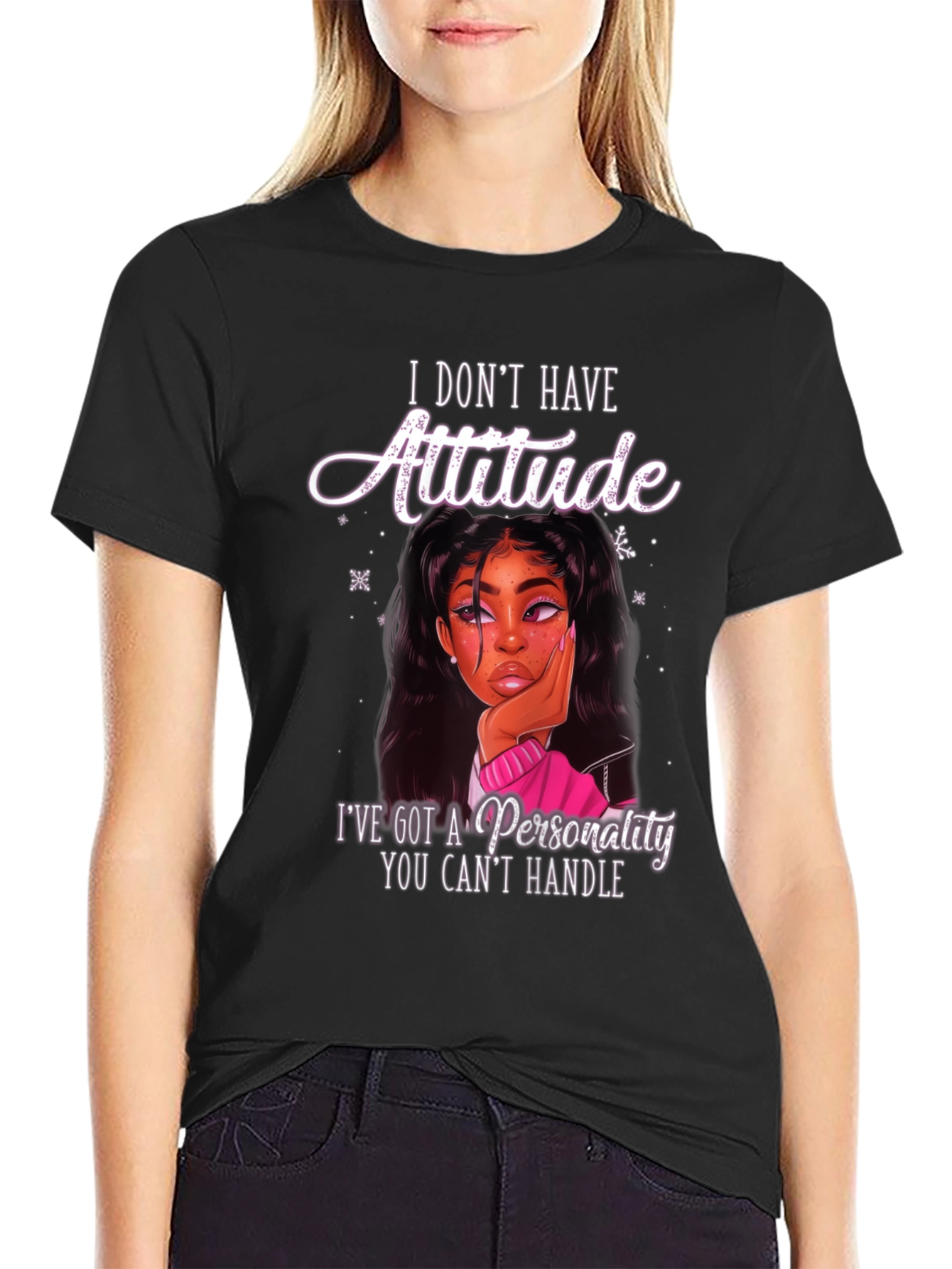 Attitude Personality Graphic Tee