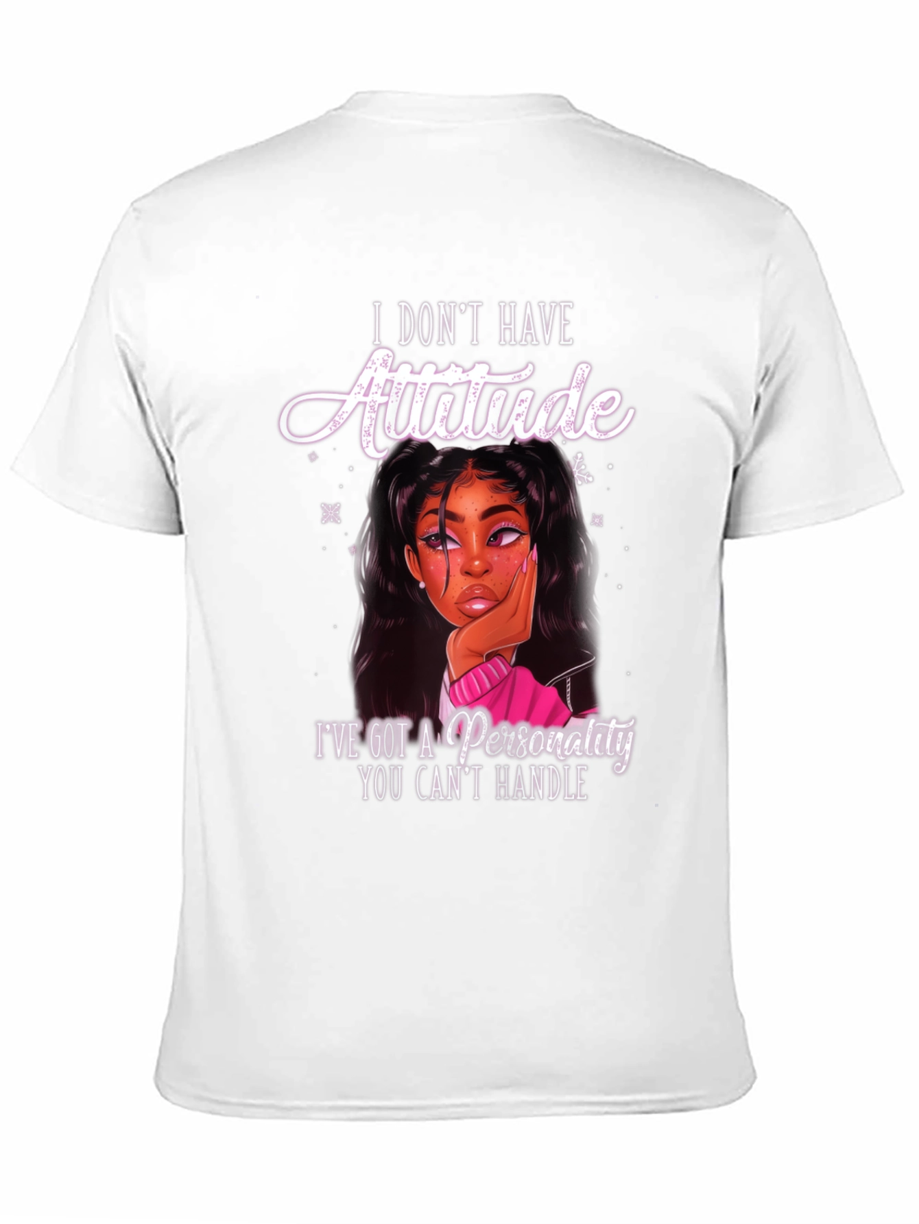 Attitude Personality Graphic Tee