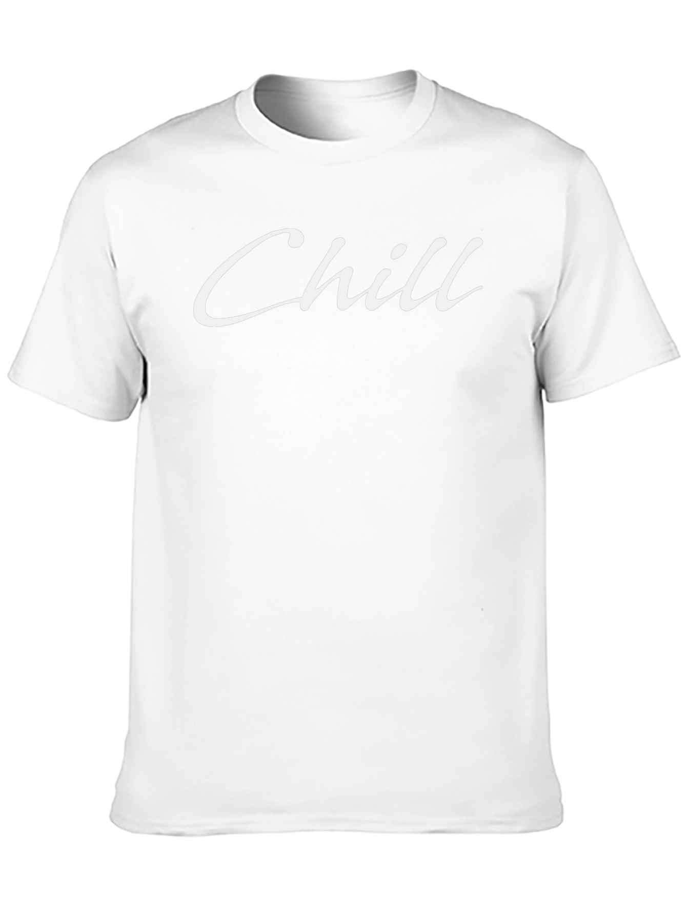 Chill Black T-Shirt - Casual Style Comfort Fit