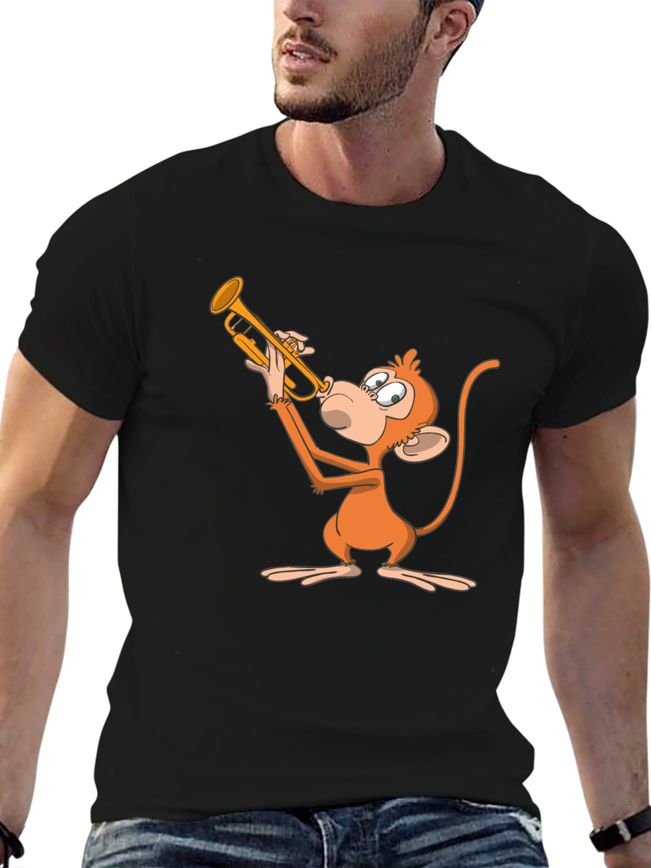 Monkey Trumpet T-Shirt